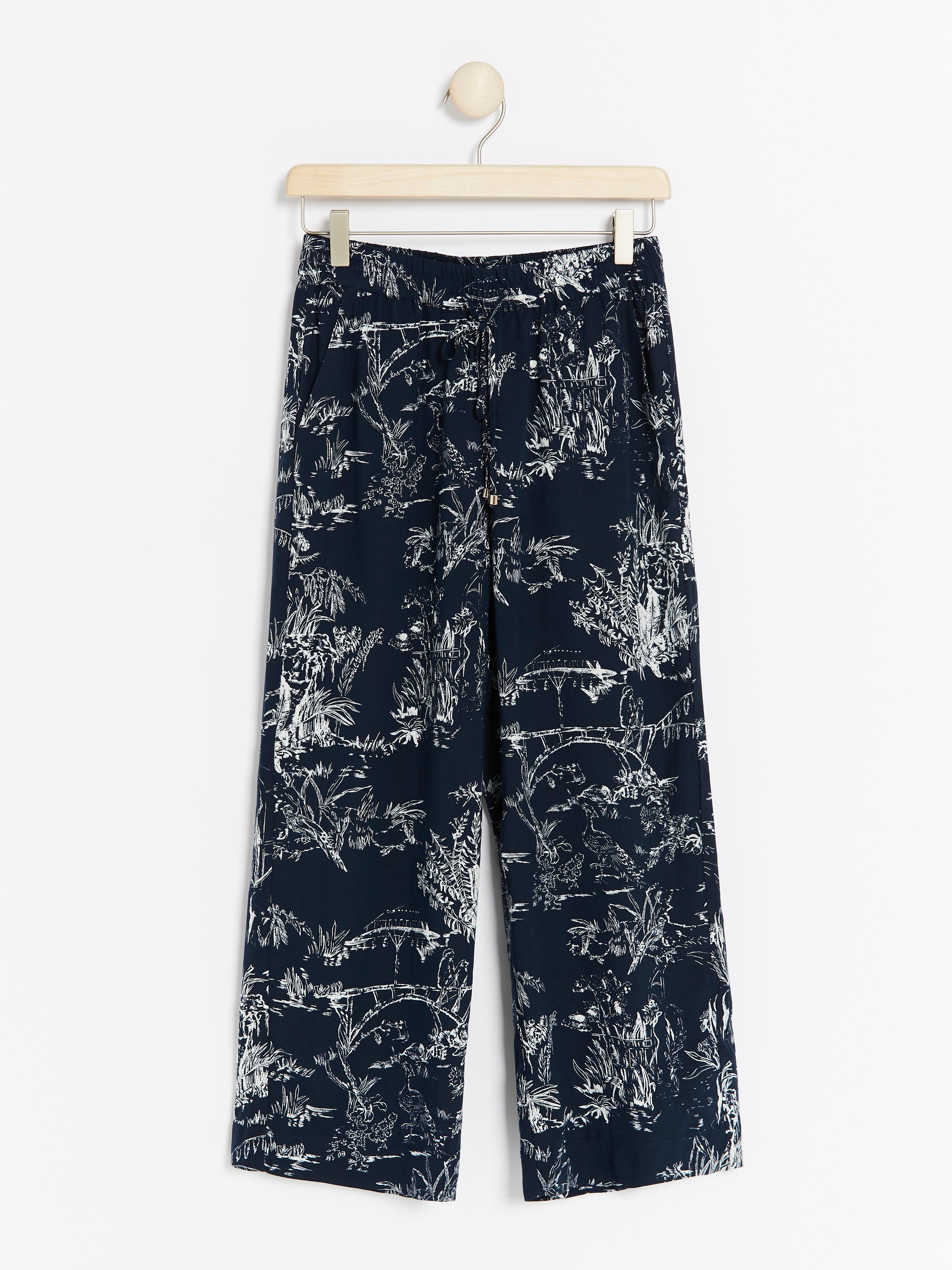 Trousers - Womens Wear - Blue