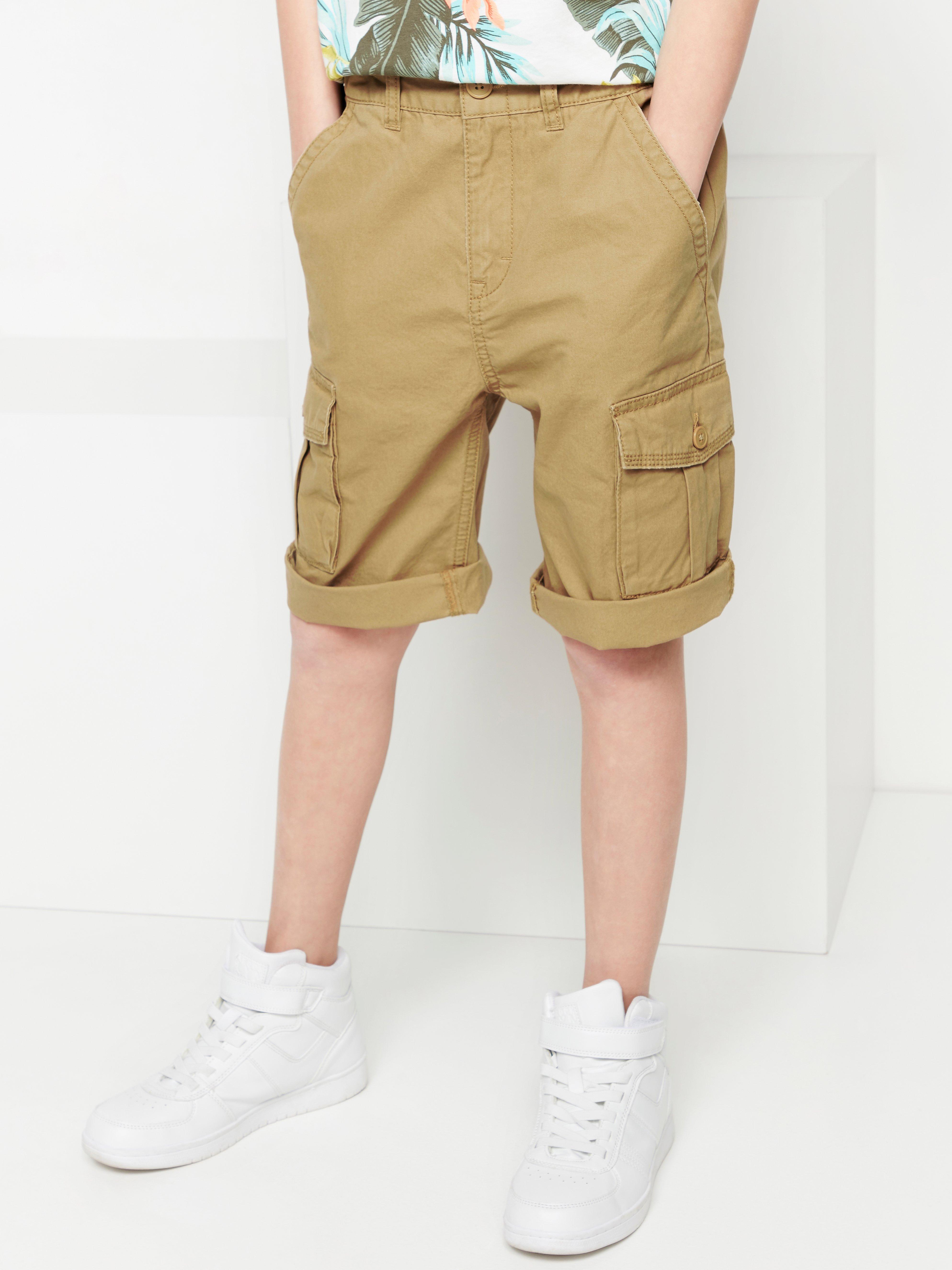 soft cargo shorts