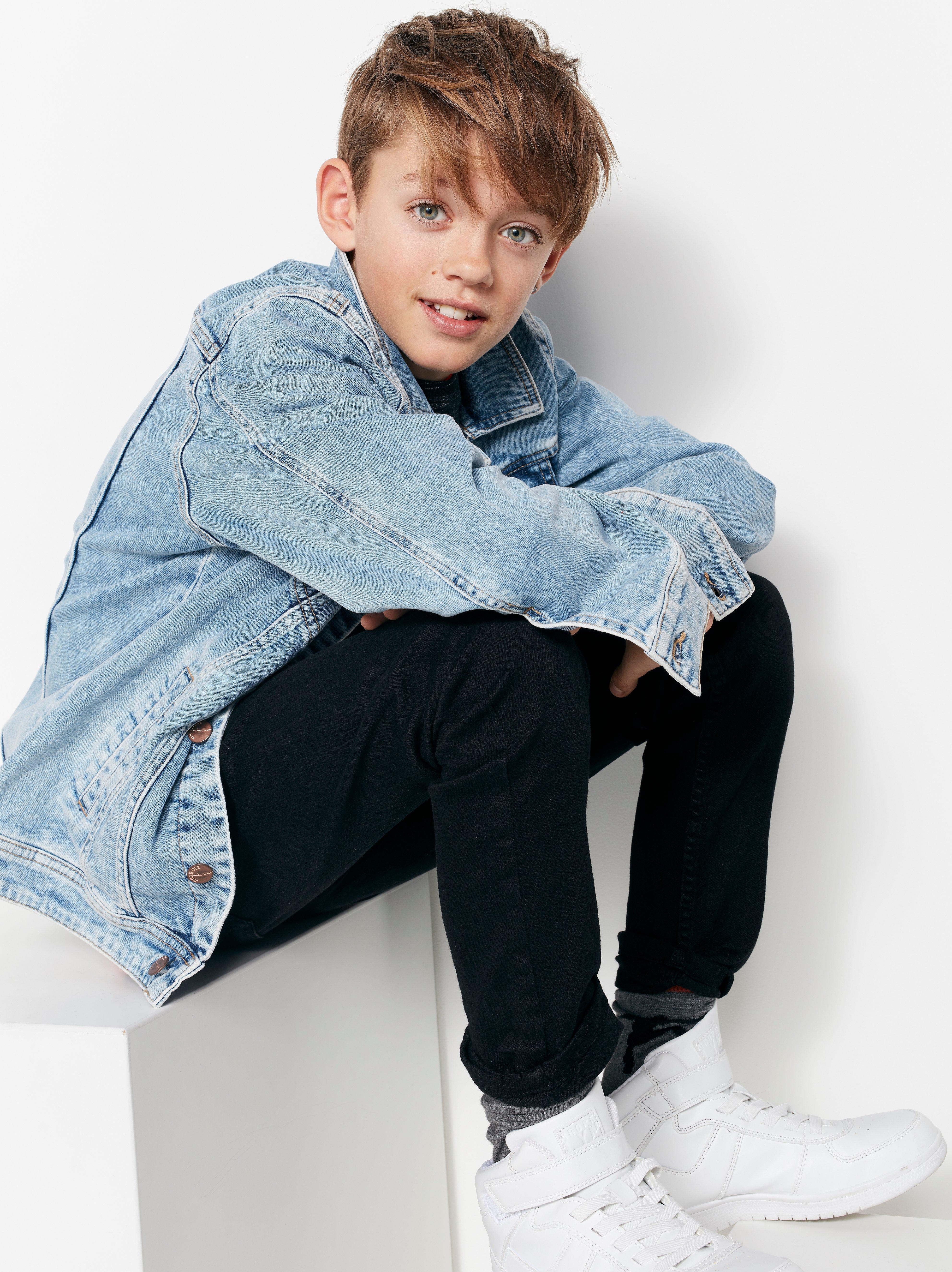 oversized denim jacket kids