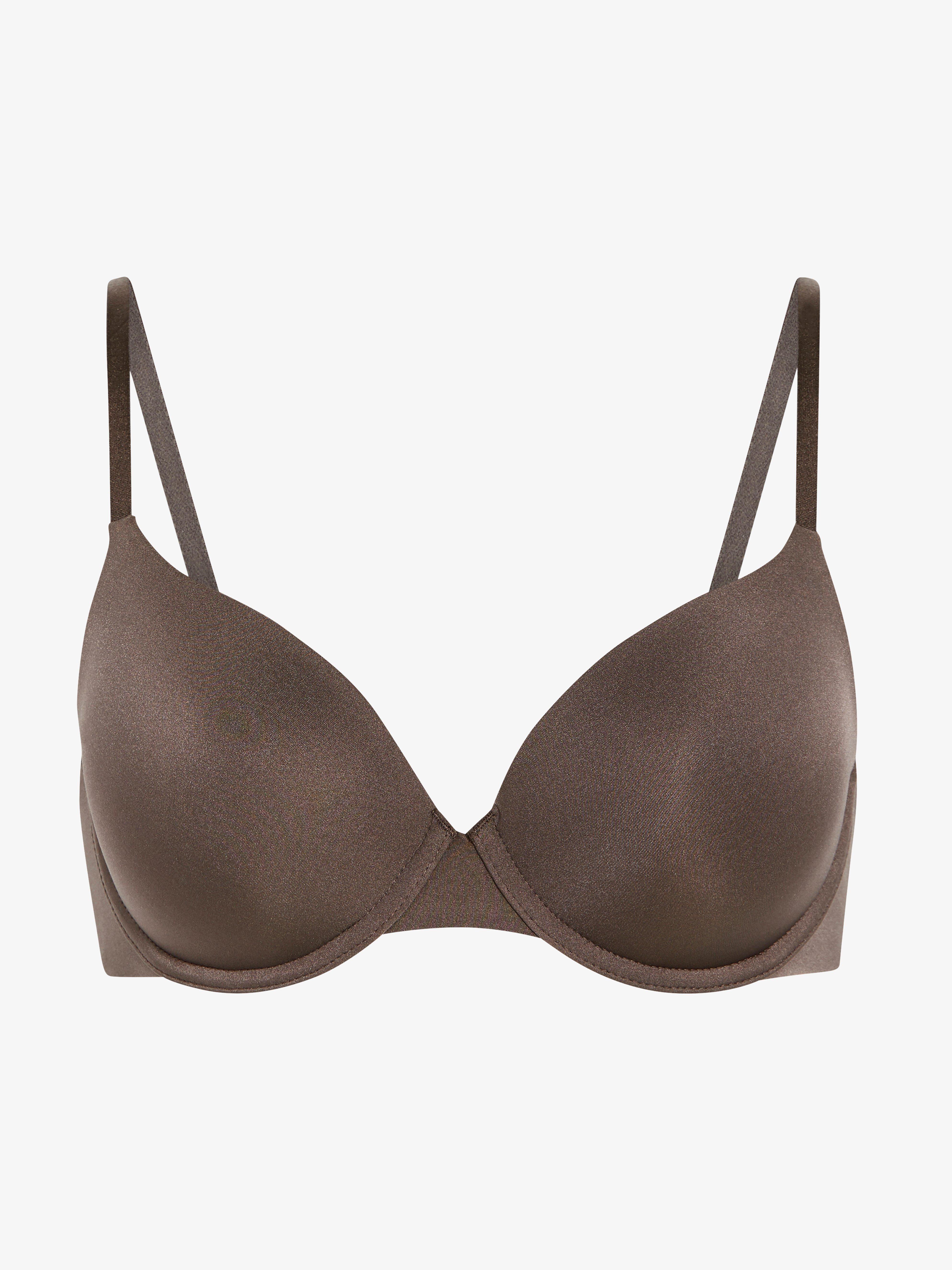 Lilja T-shirt Bra - Lingerie - Brown