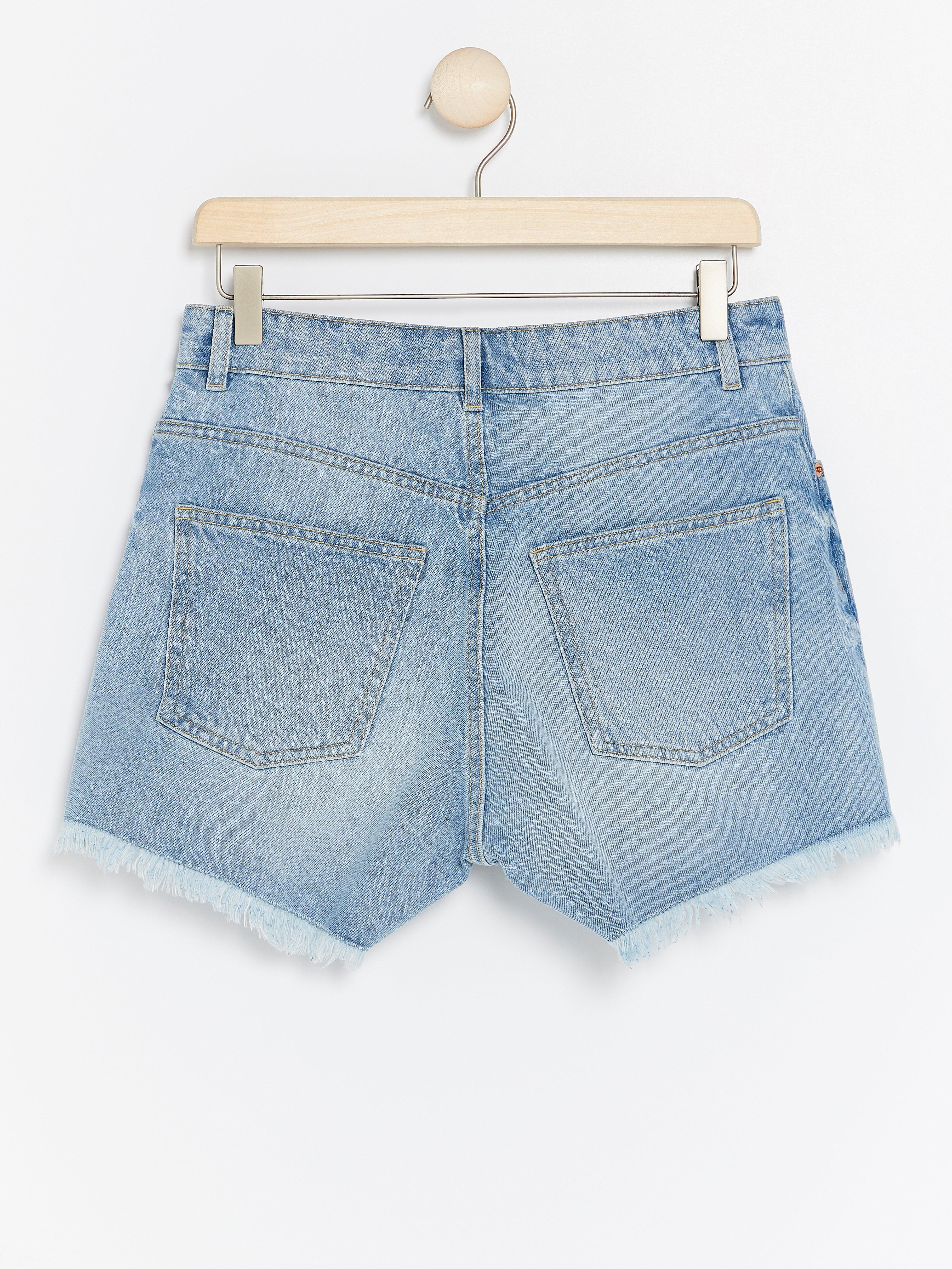 Shorts - Dame - Blå