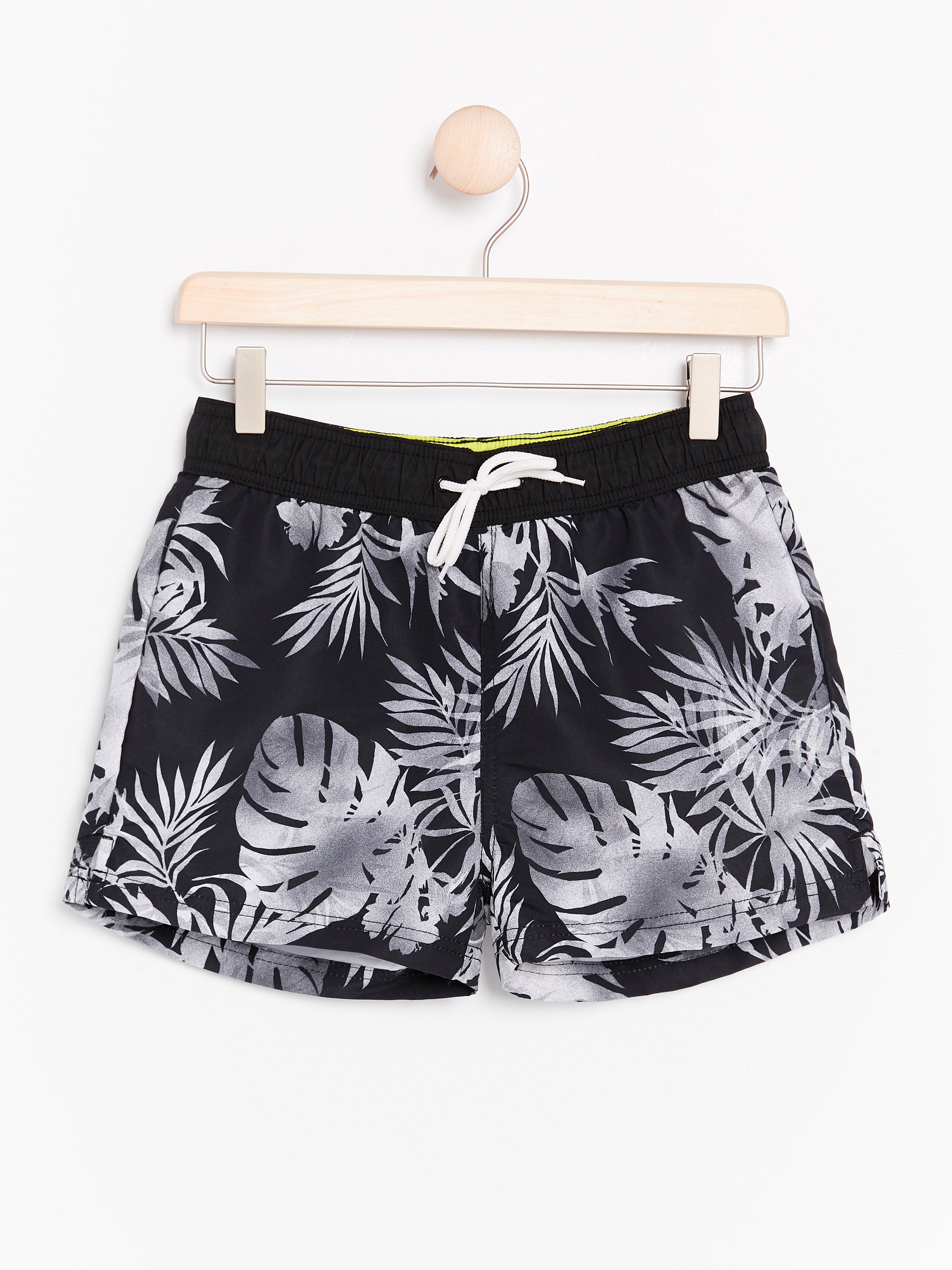 Badshorts - Barn - Svart