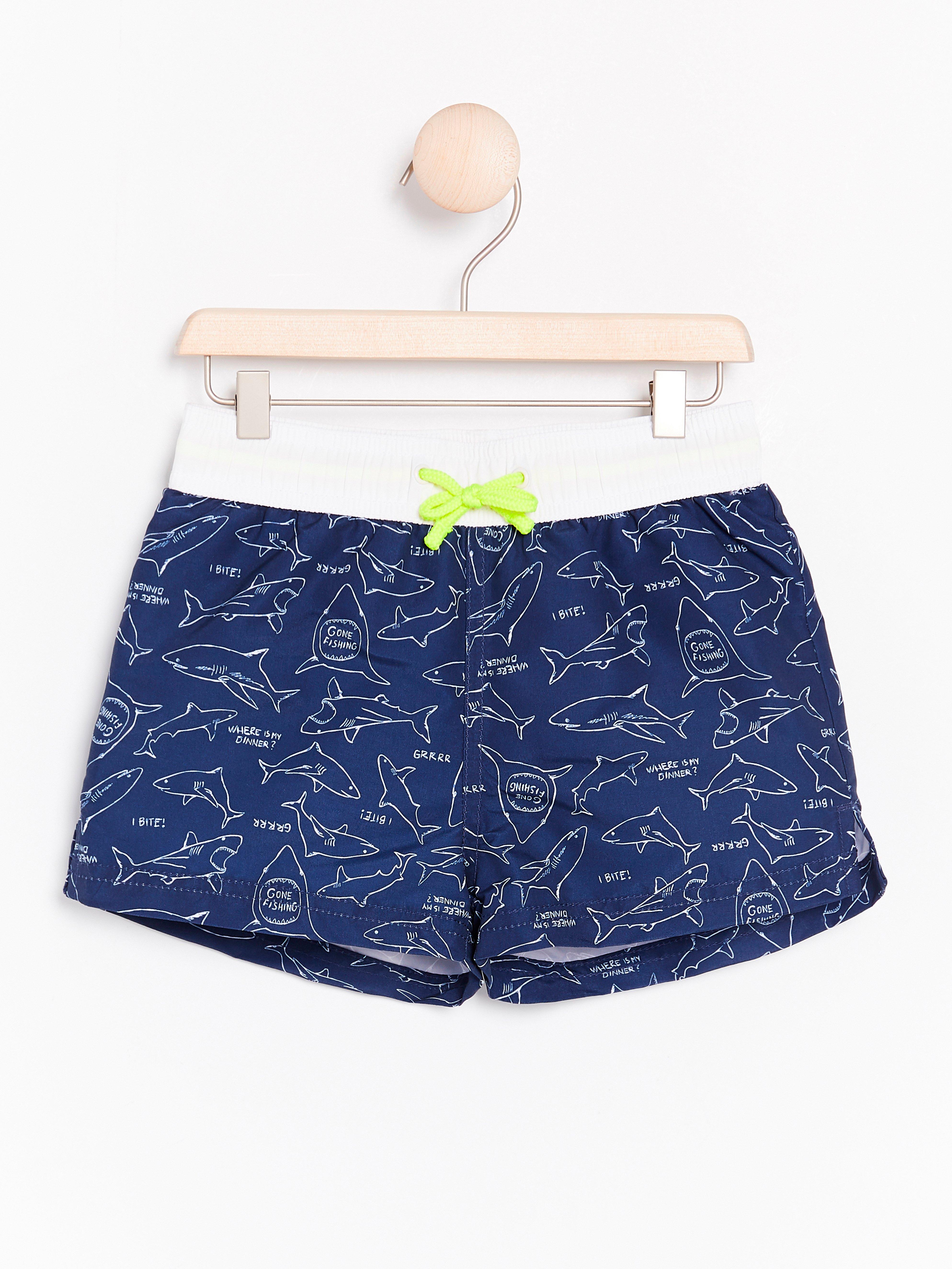 Swim Trunks - Kids Wear - Blue