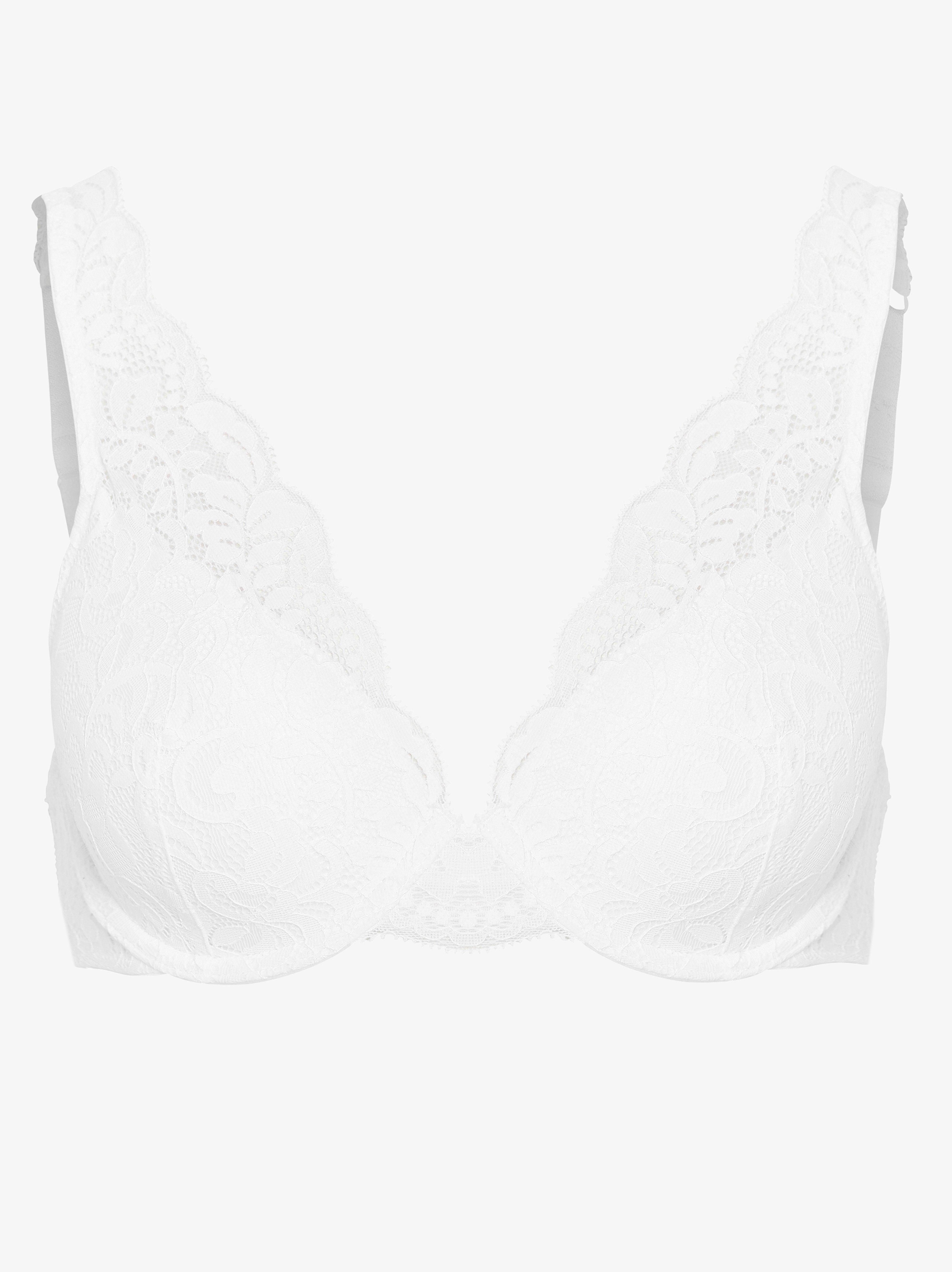 Lilja T-shirt Bra - Lingerie - White
