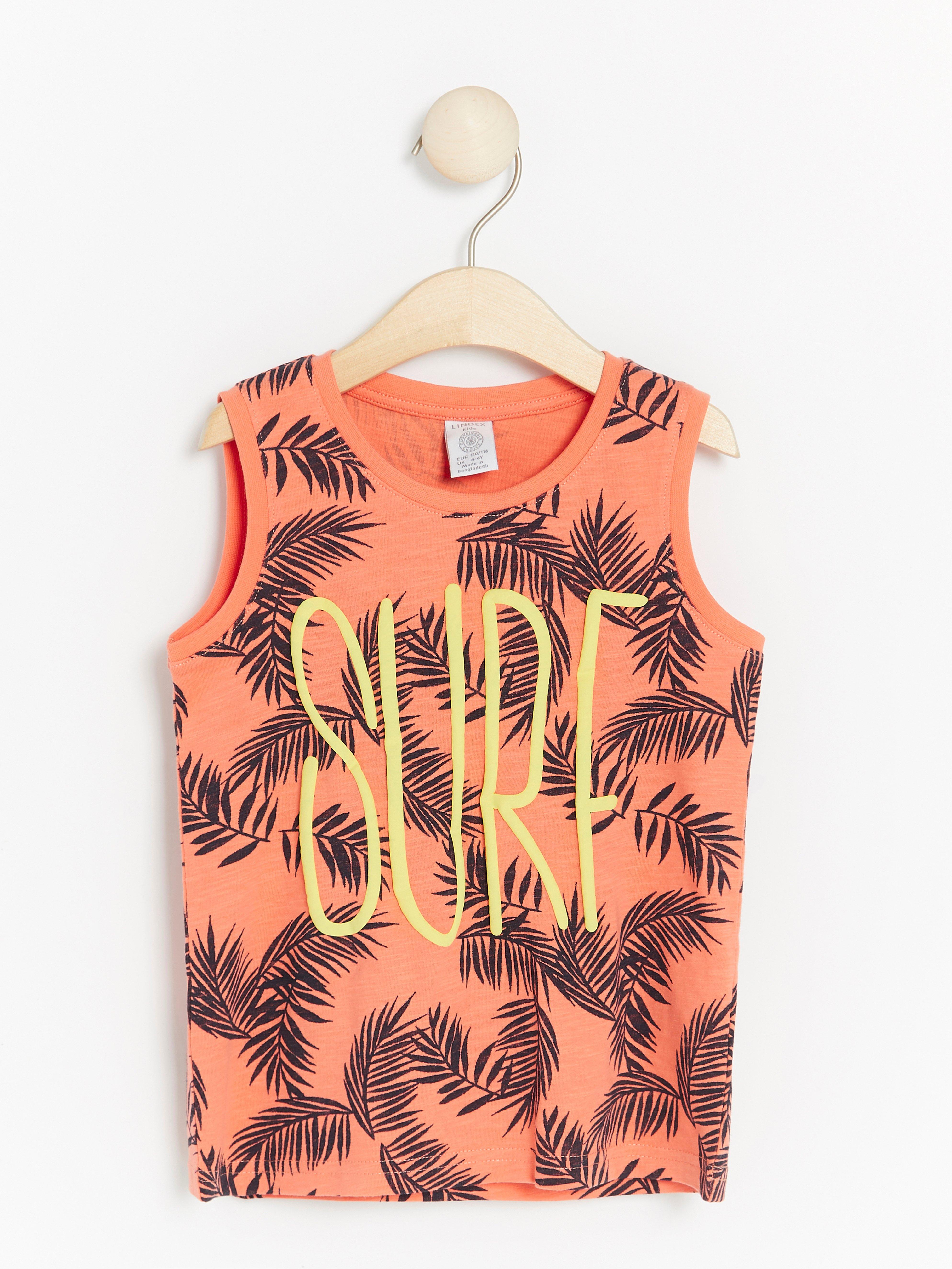 Tank Top - Kids Wear - Coral