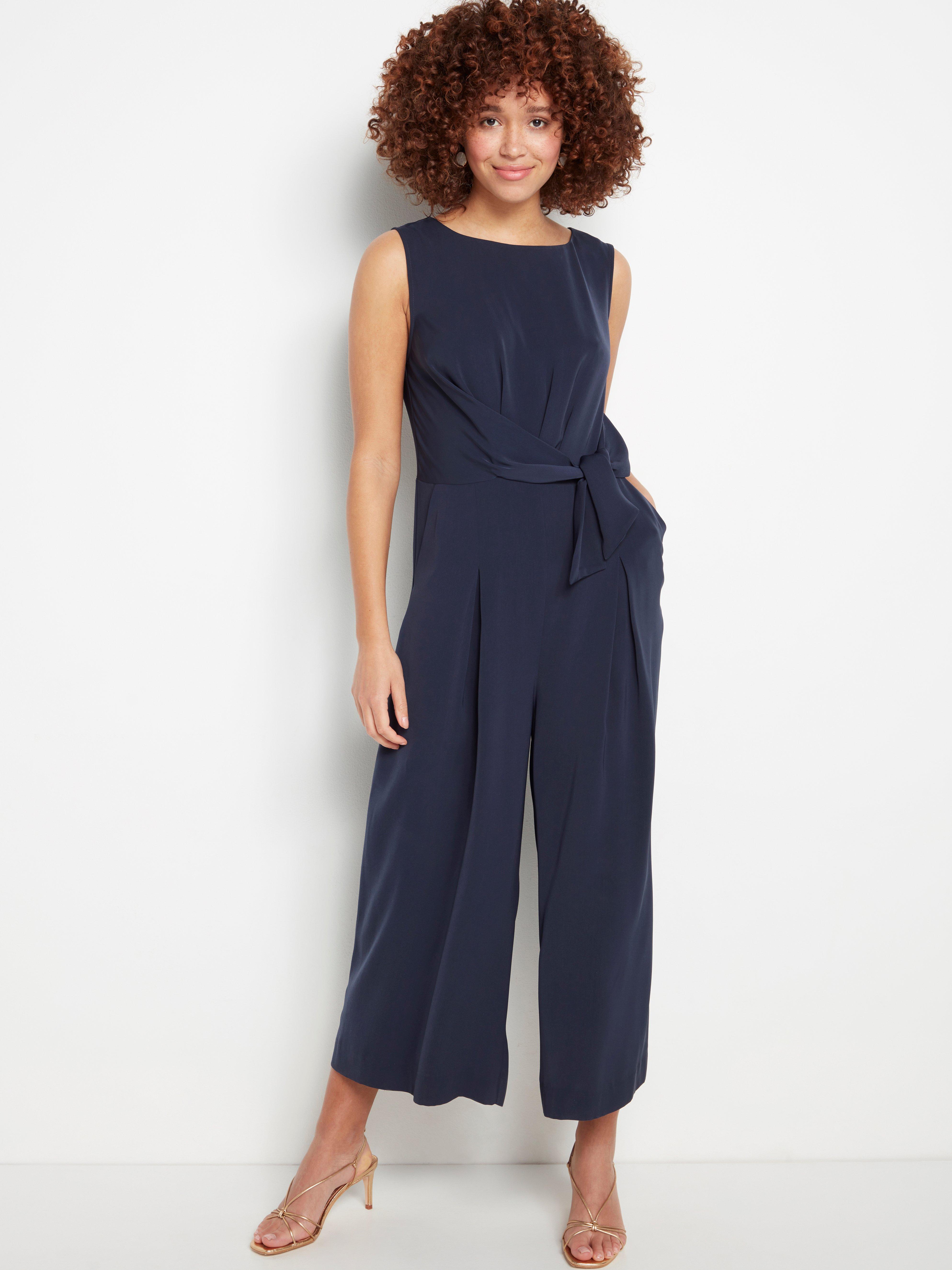 next navy blue jumpsuit