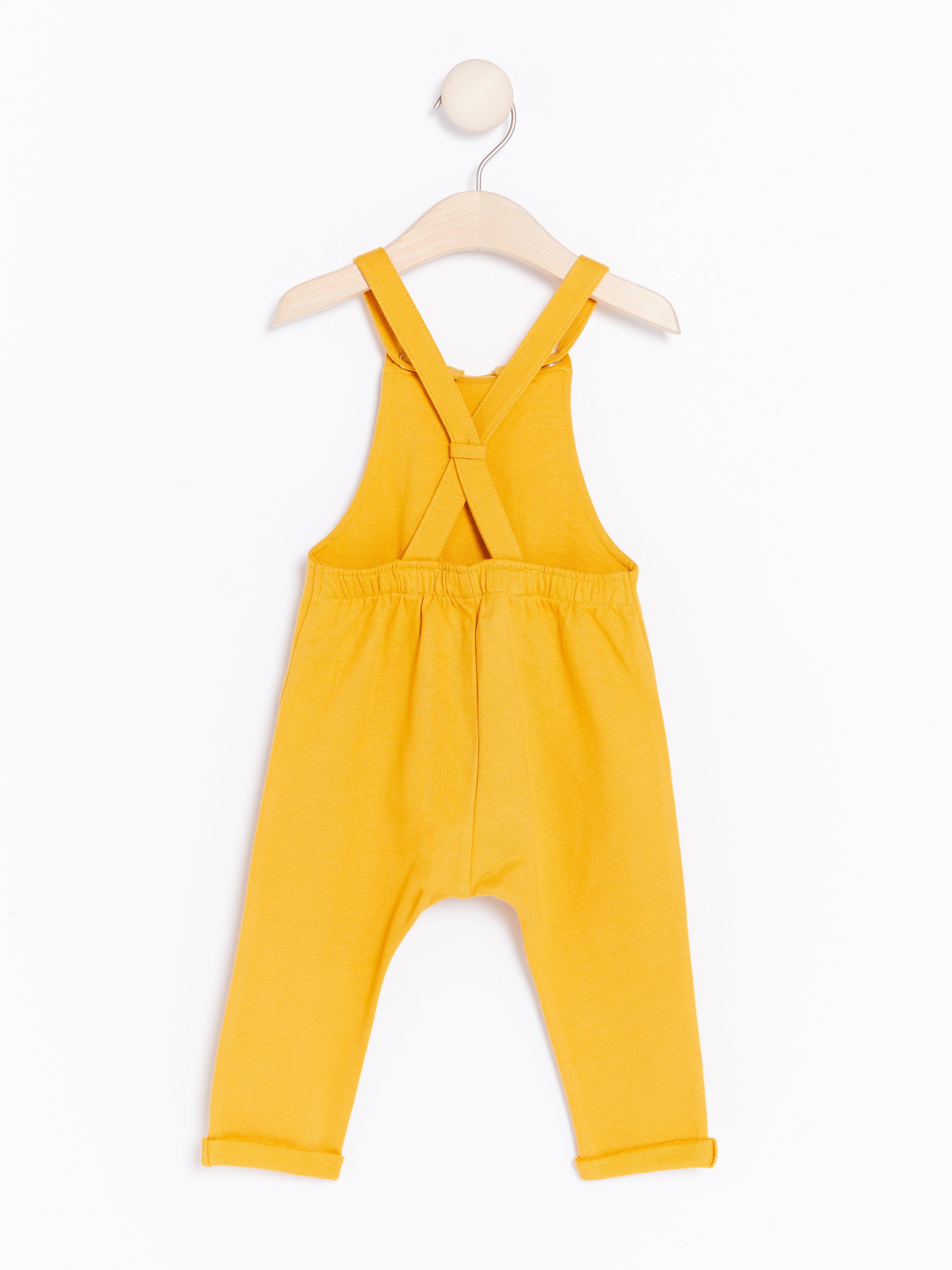 Bib Trousers - Kids Wear - Yellow