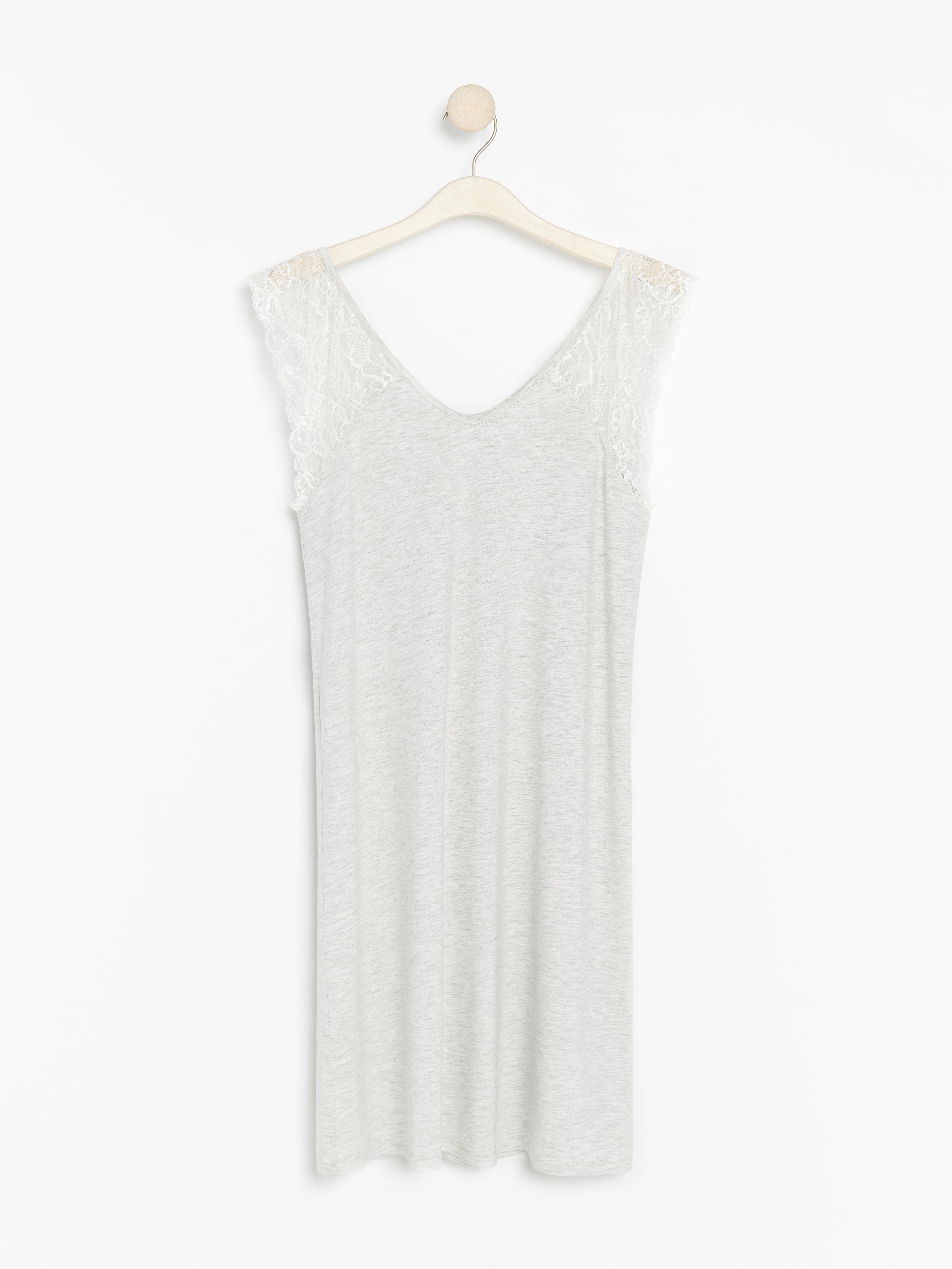 Night Slip - Lingerie - Grey