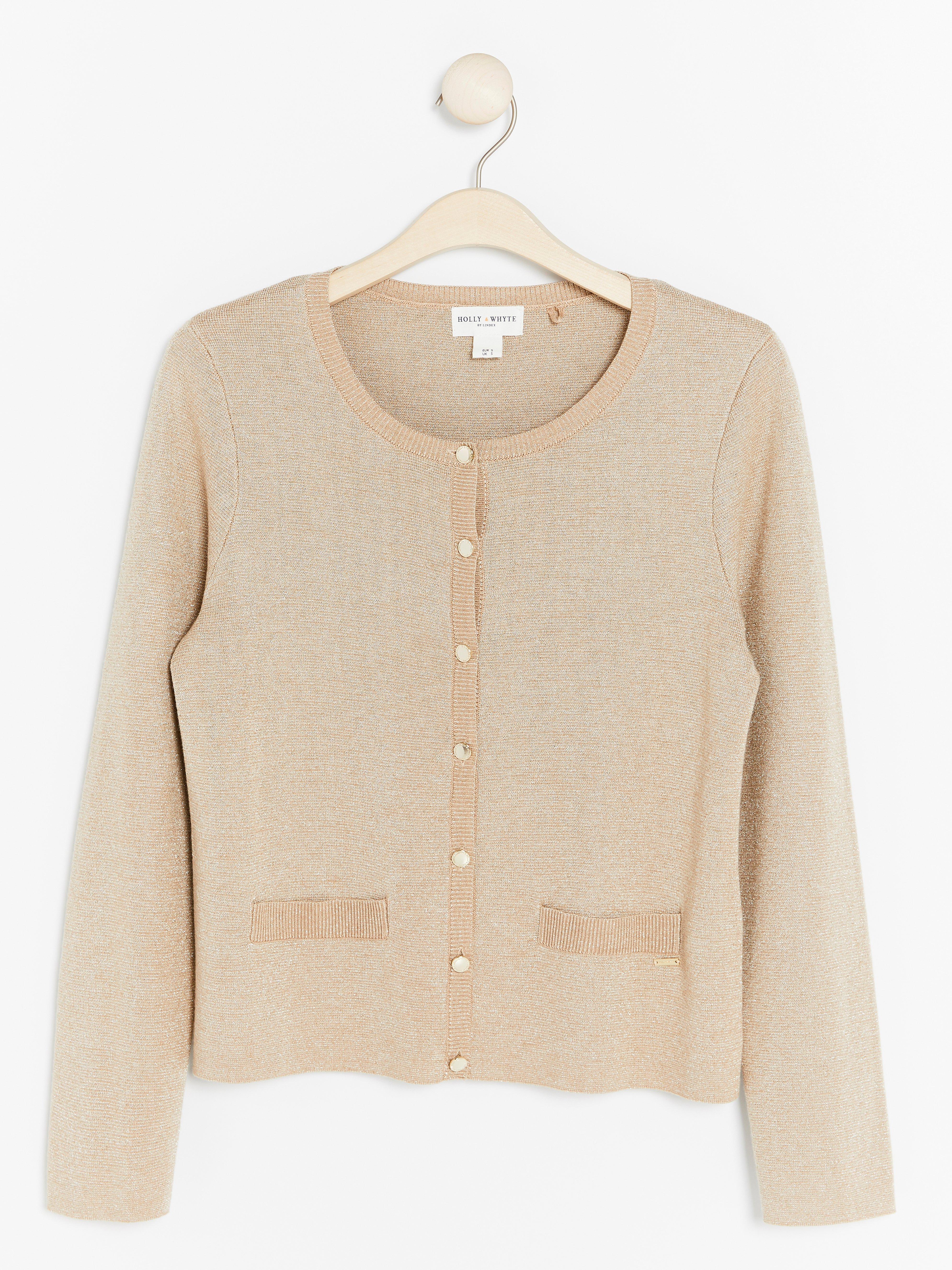 Cardigan - Dam - Beige