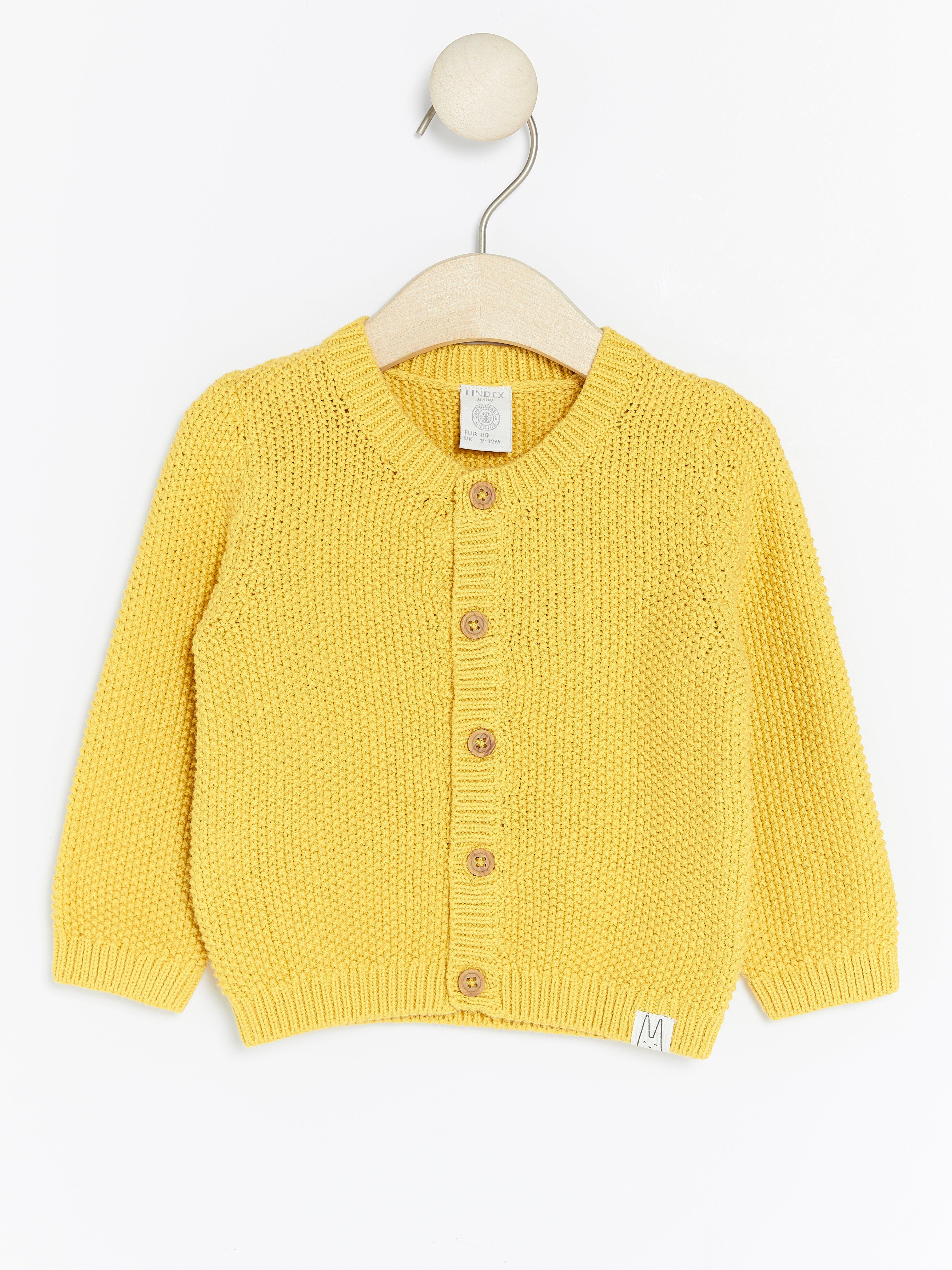 Neuletakki - Lapset - Keltainen