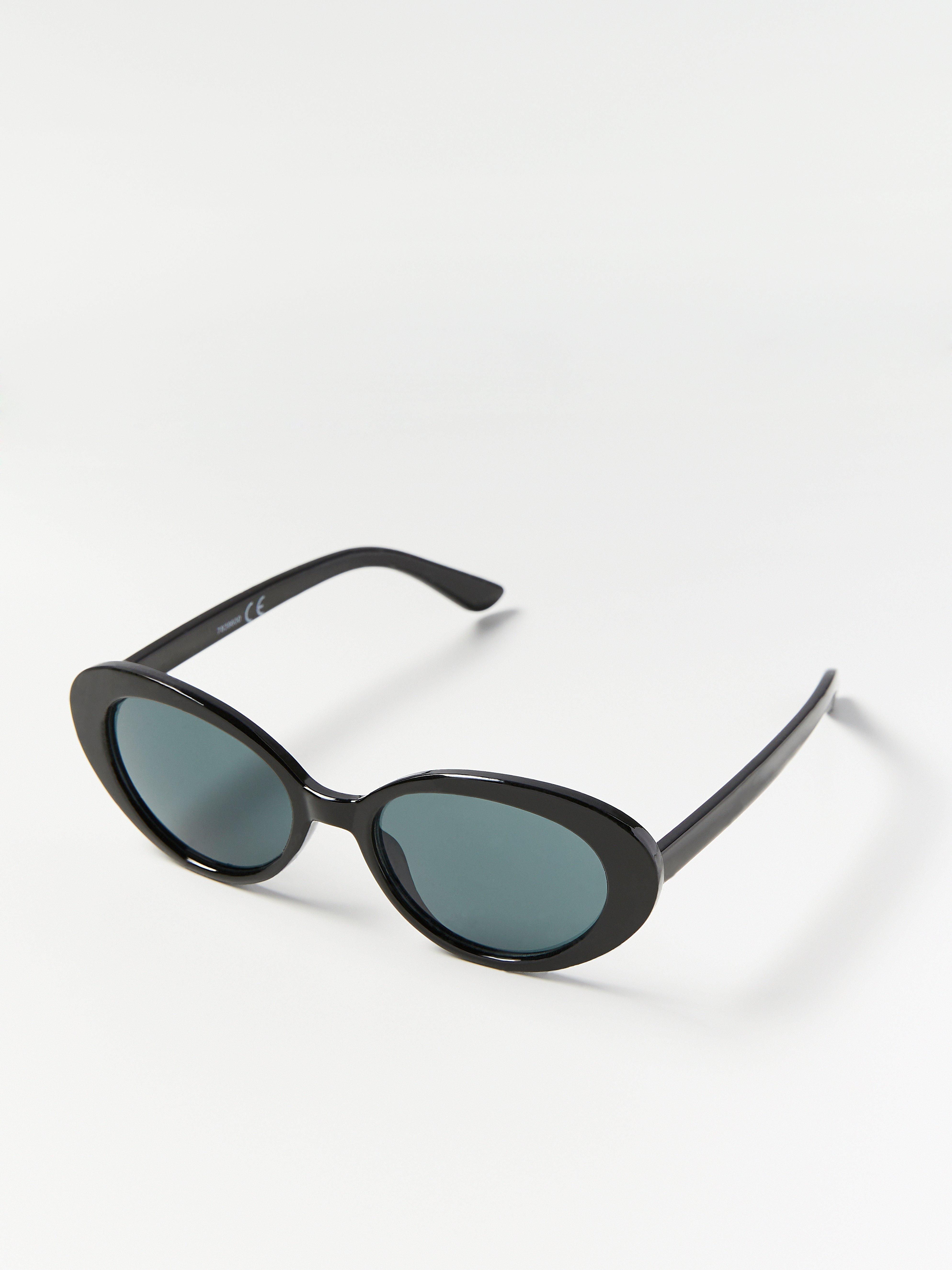 circular cat eye sunglasses