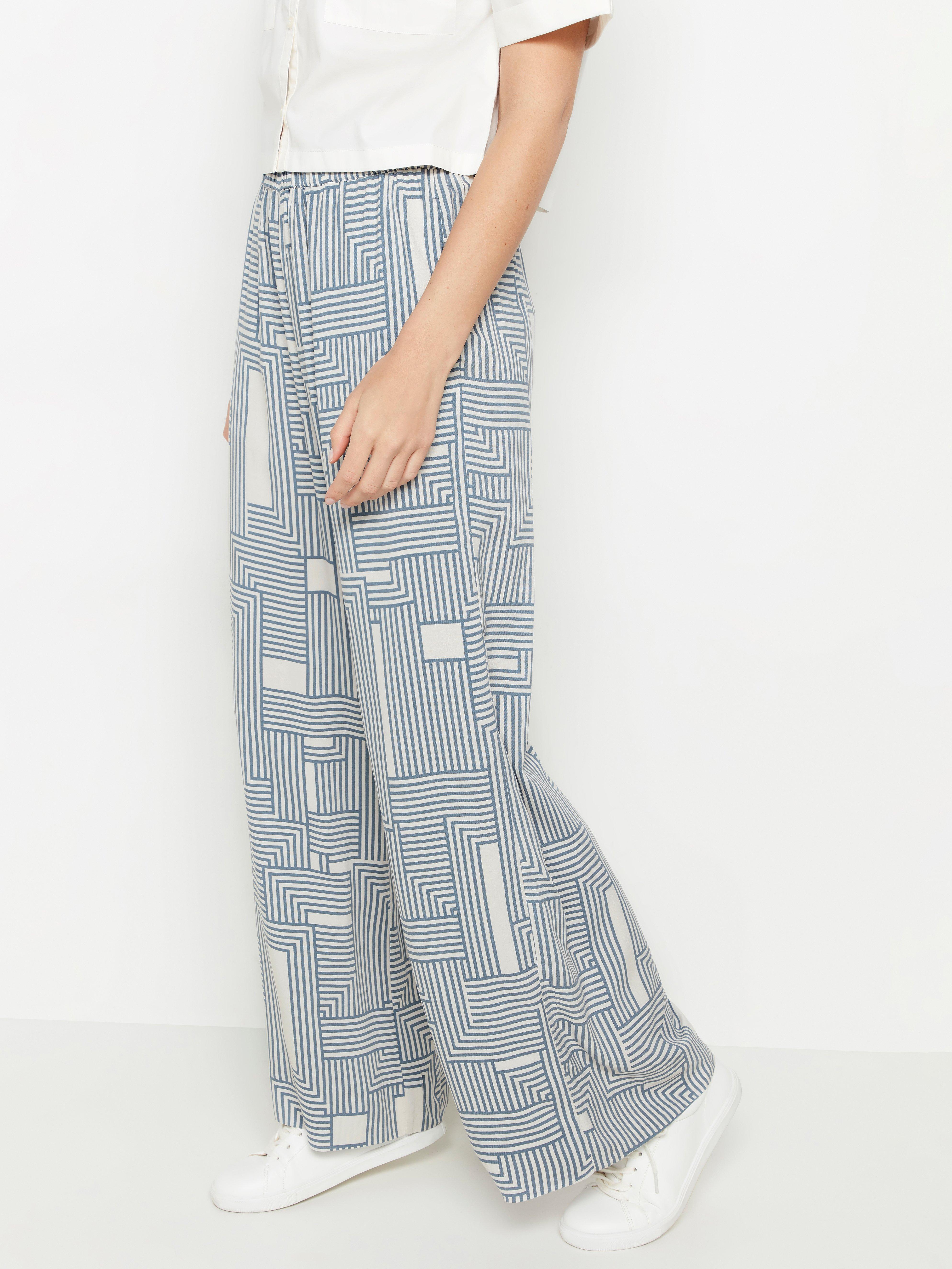 viscose summer trousers