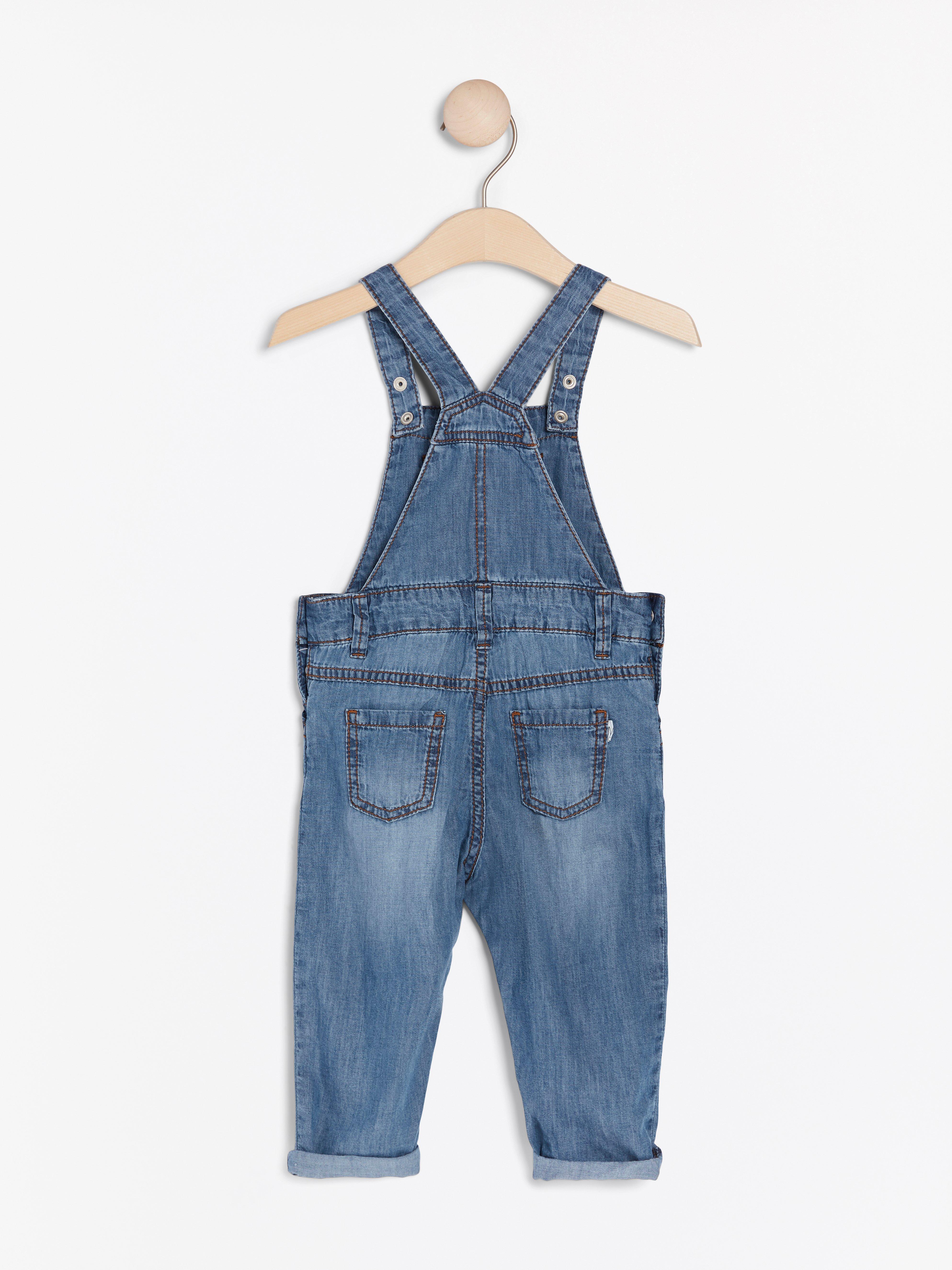 Bib Trousers - Kids Wear - Blue
