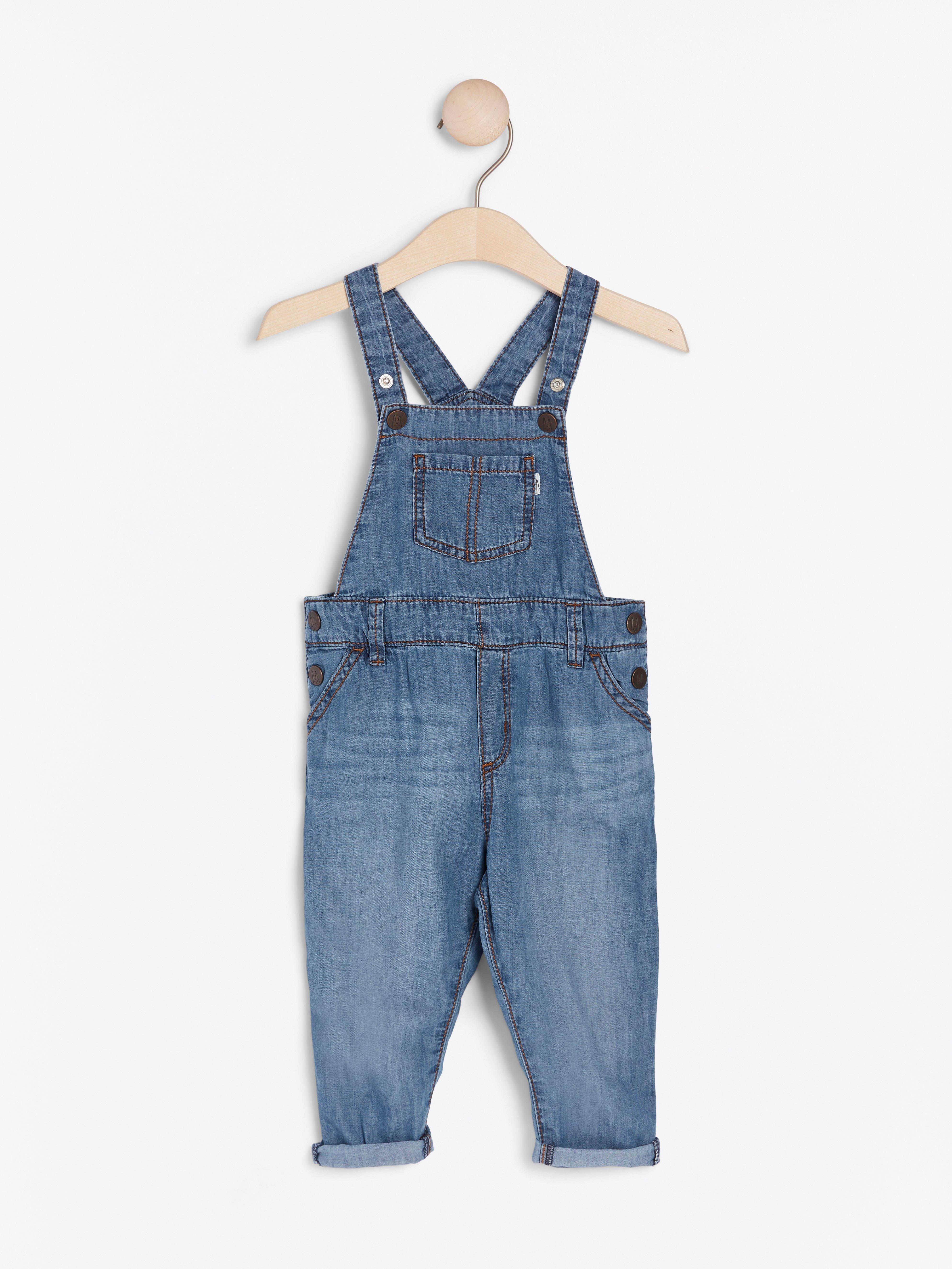 organic denim dungarees