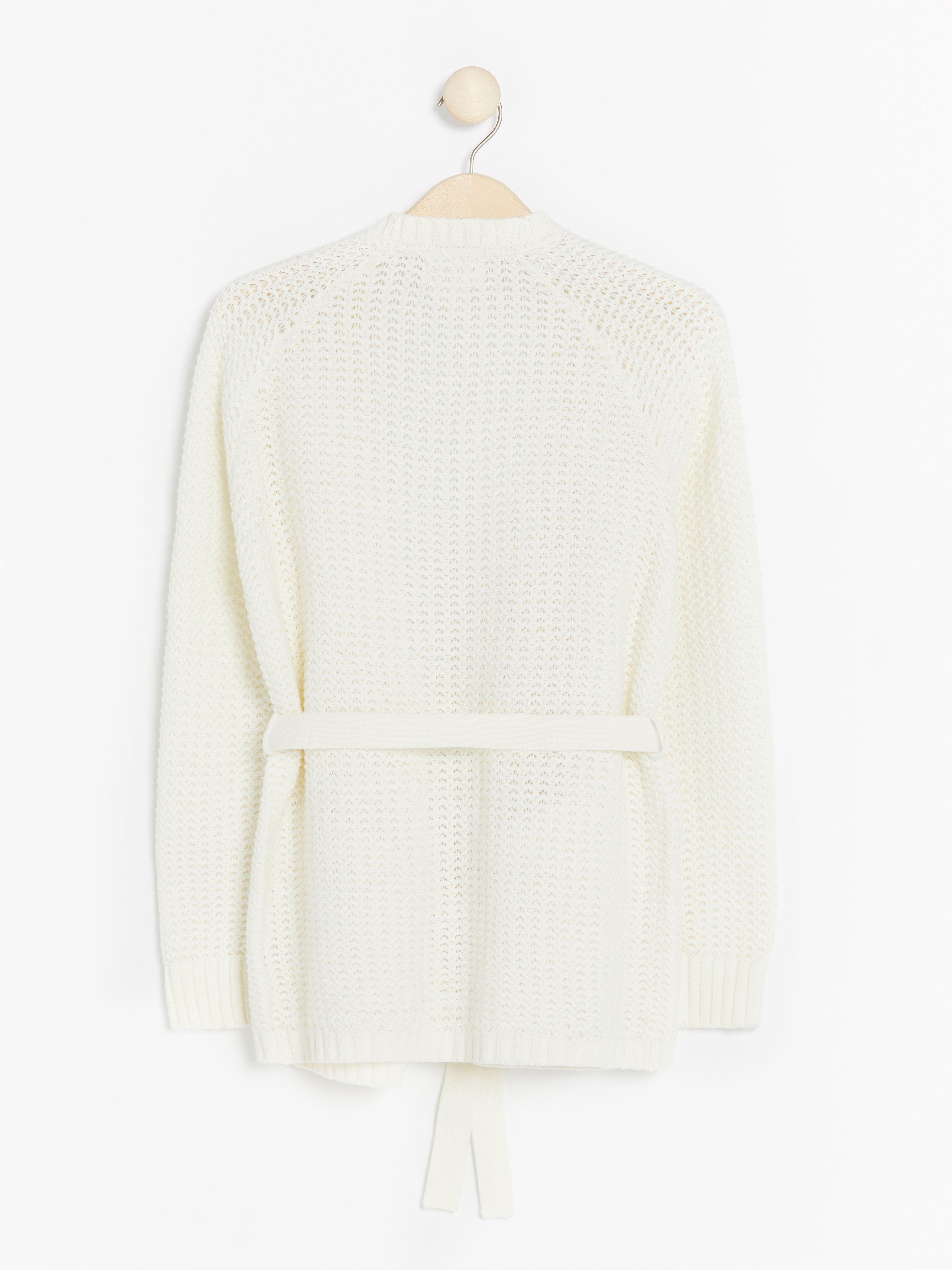 Cardigan - Womens Wear - White