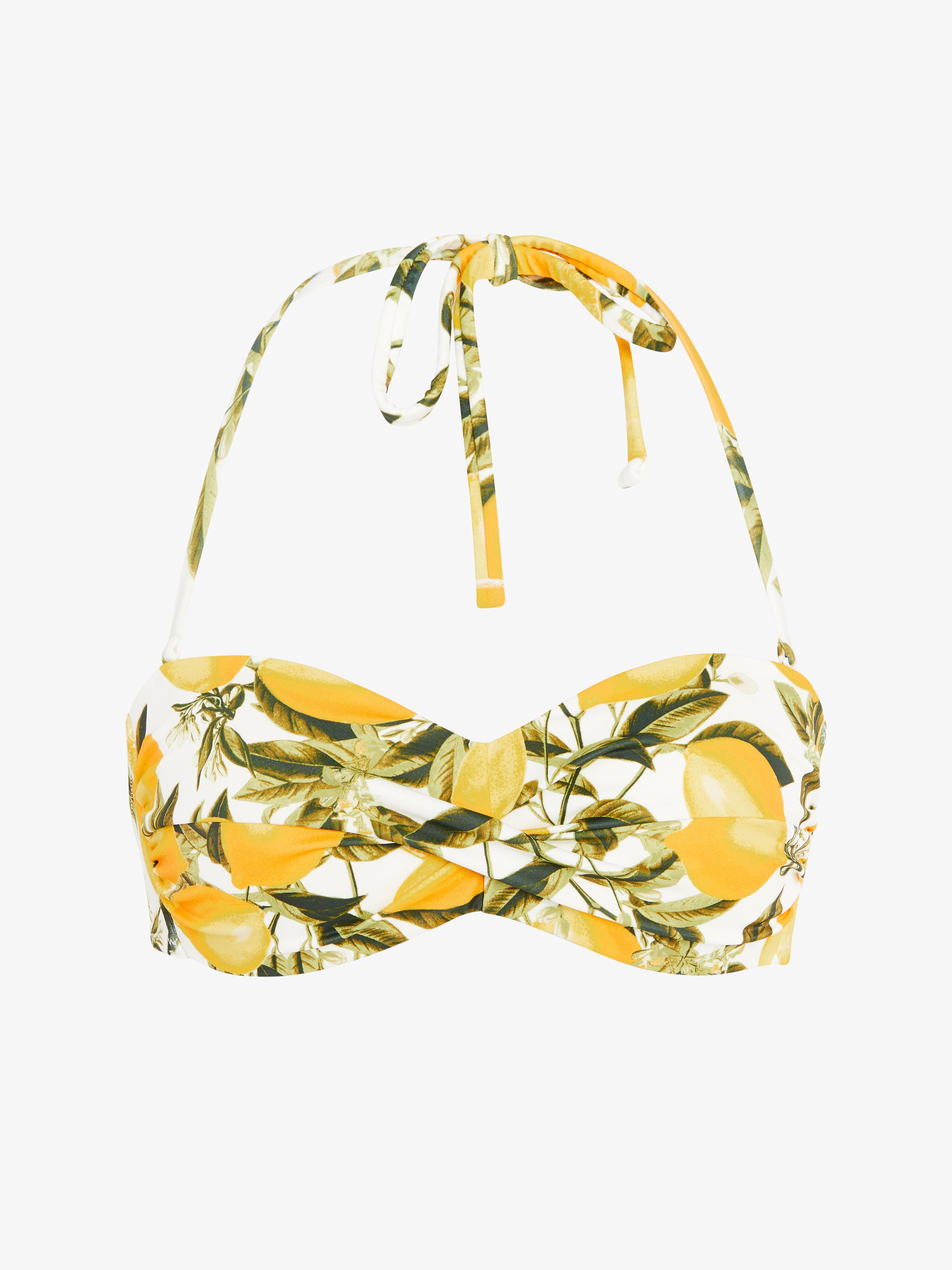 Bandeau-bh - Underkläder - Gul