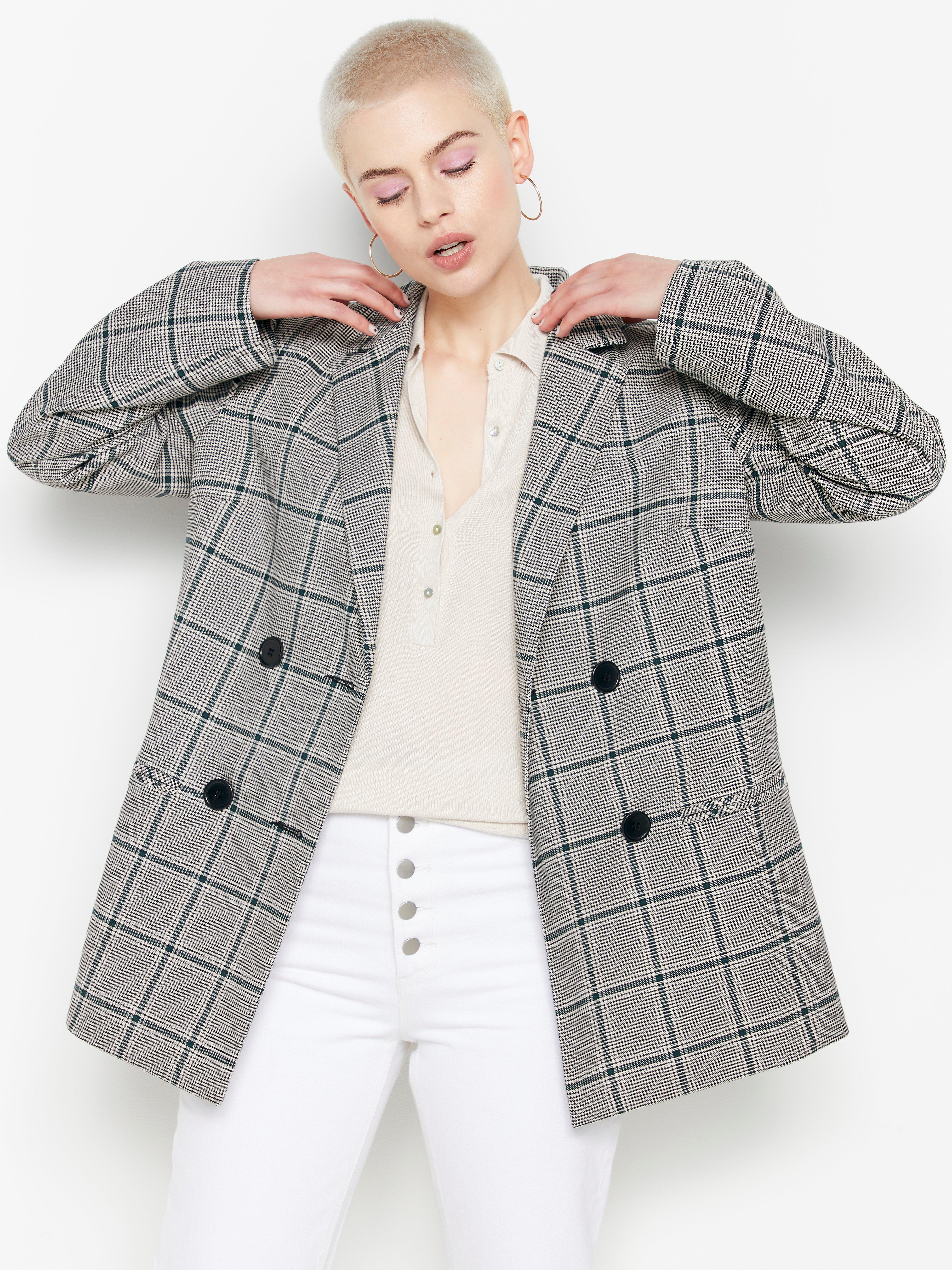 checkered jacket