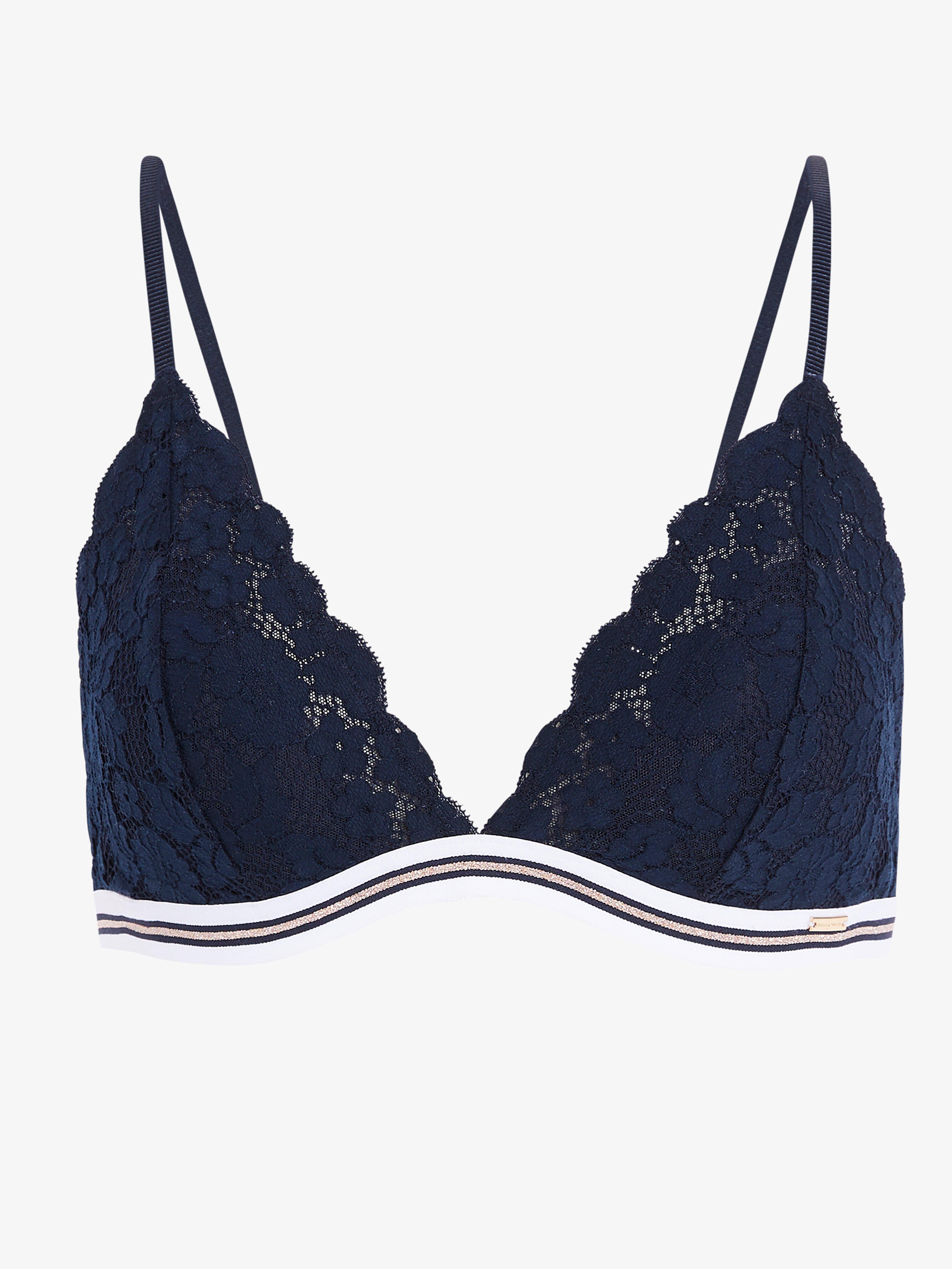 Rintaliivit ilman toppauksia (bralette) - Alusvaatteet - Sininen