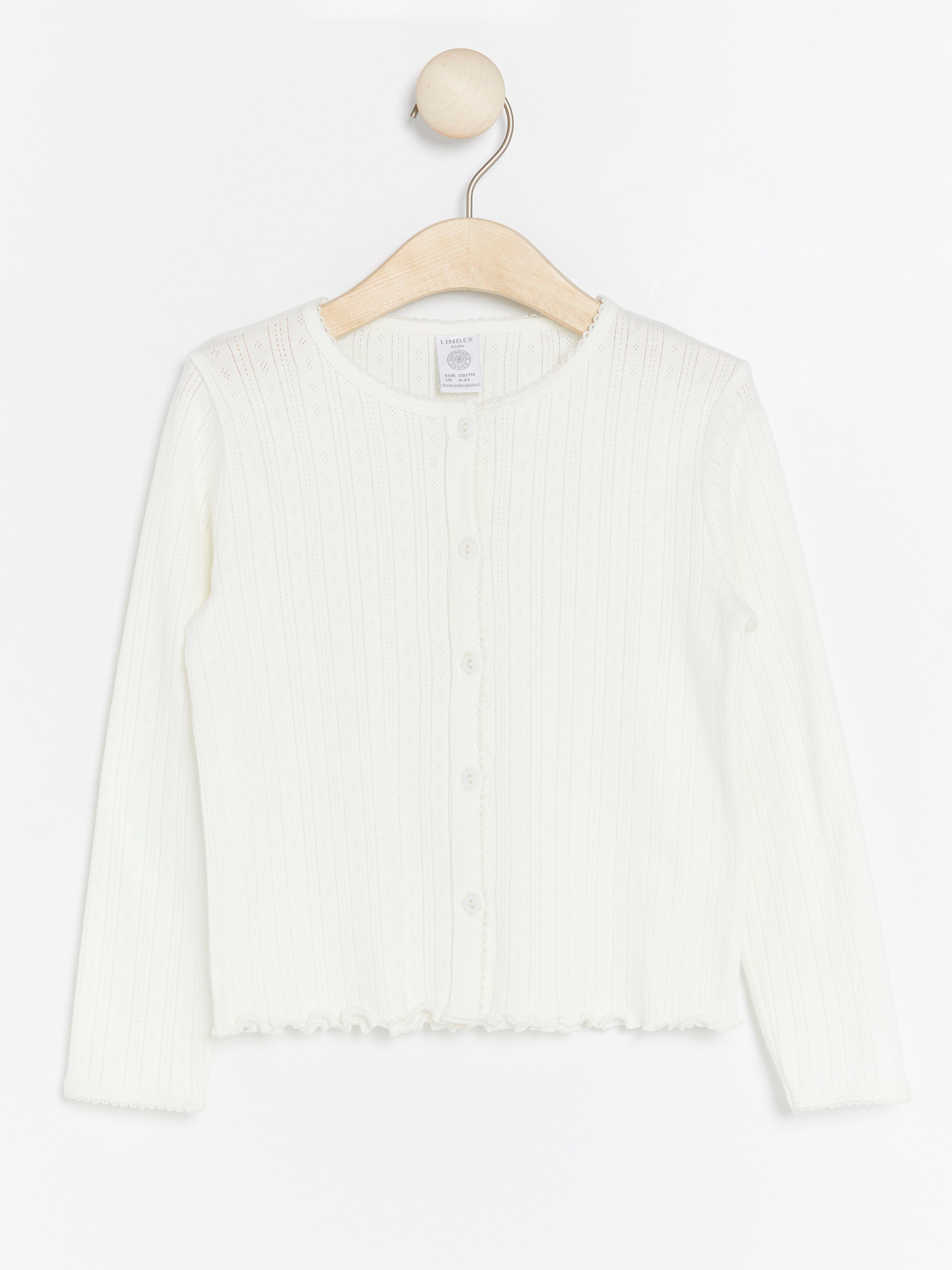 Cardigan - Kids Wear - White