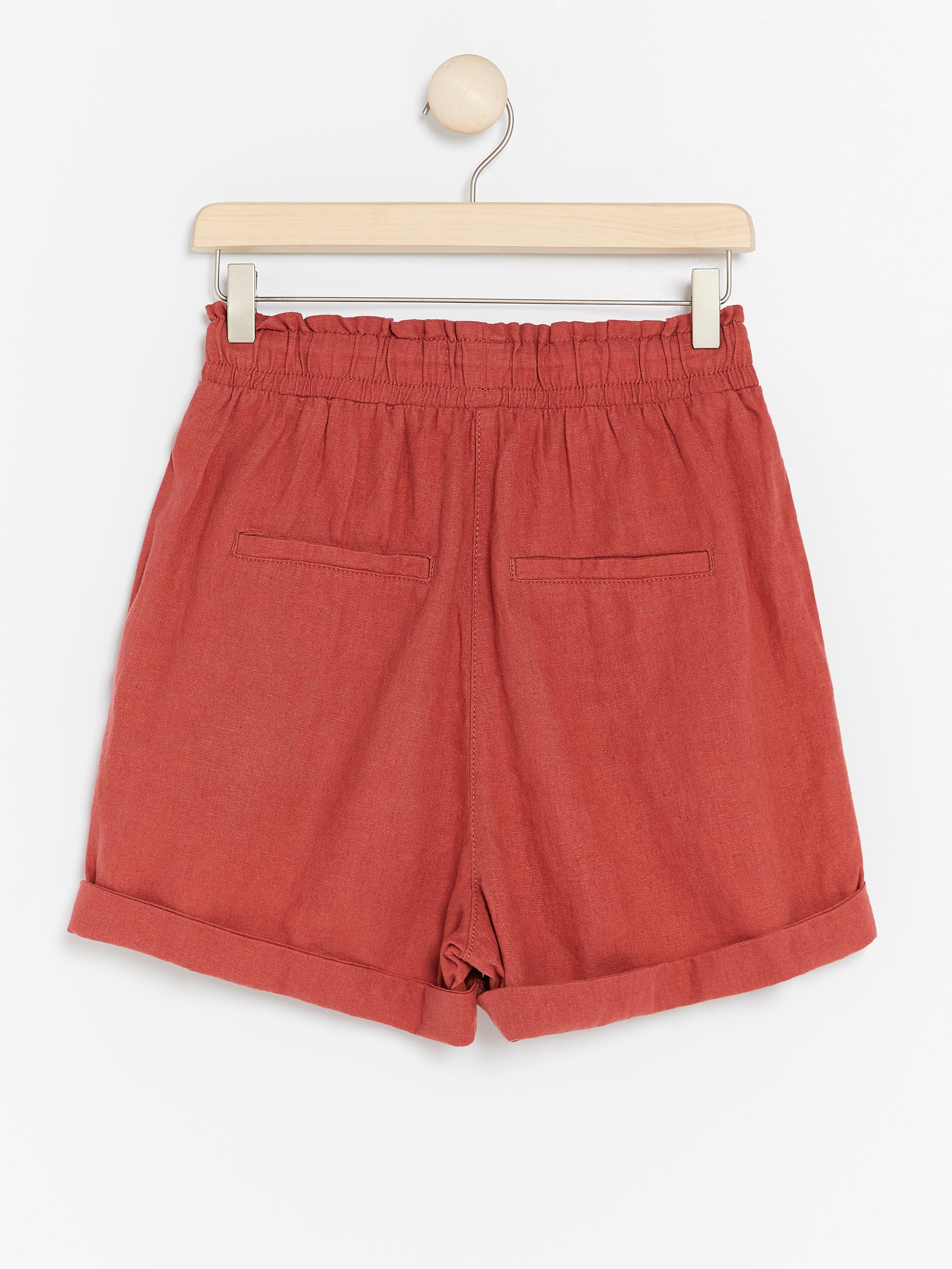 Shorts - Womens Wear - Red