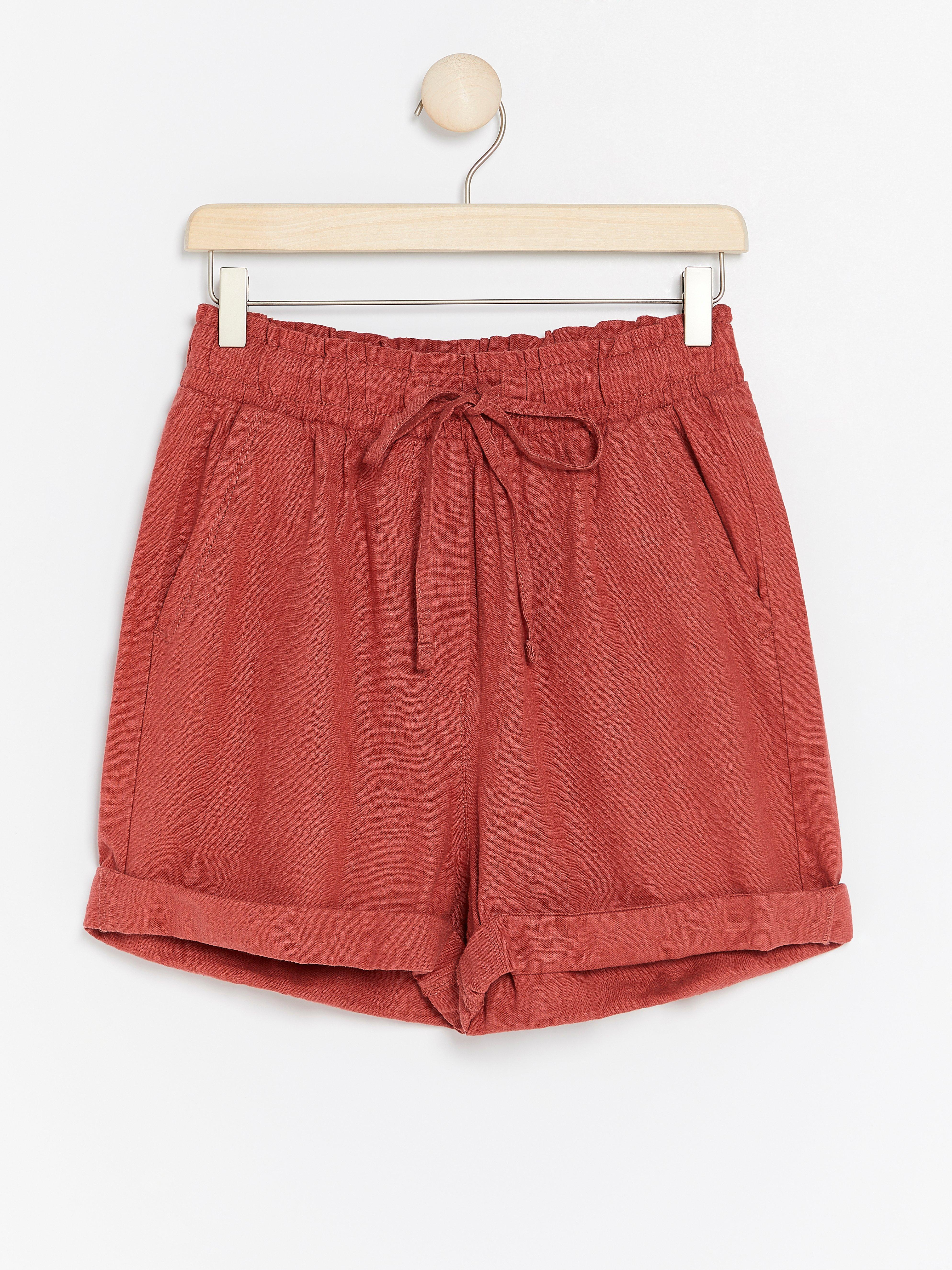 Shorts - Womens Wear - Red