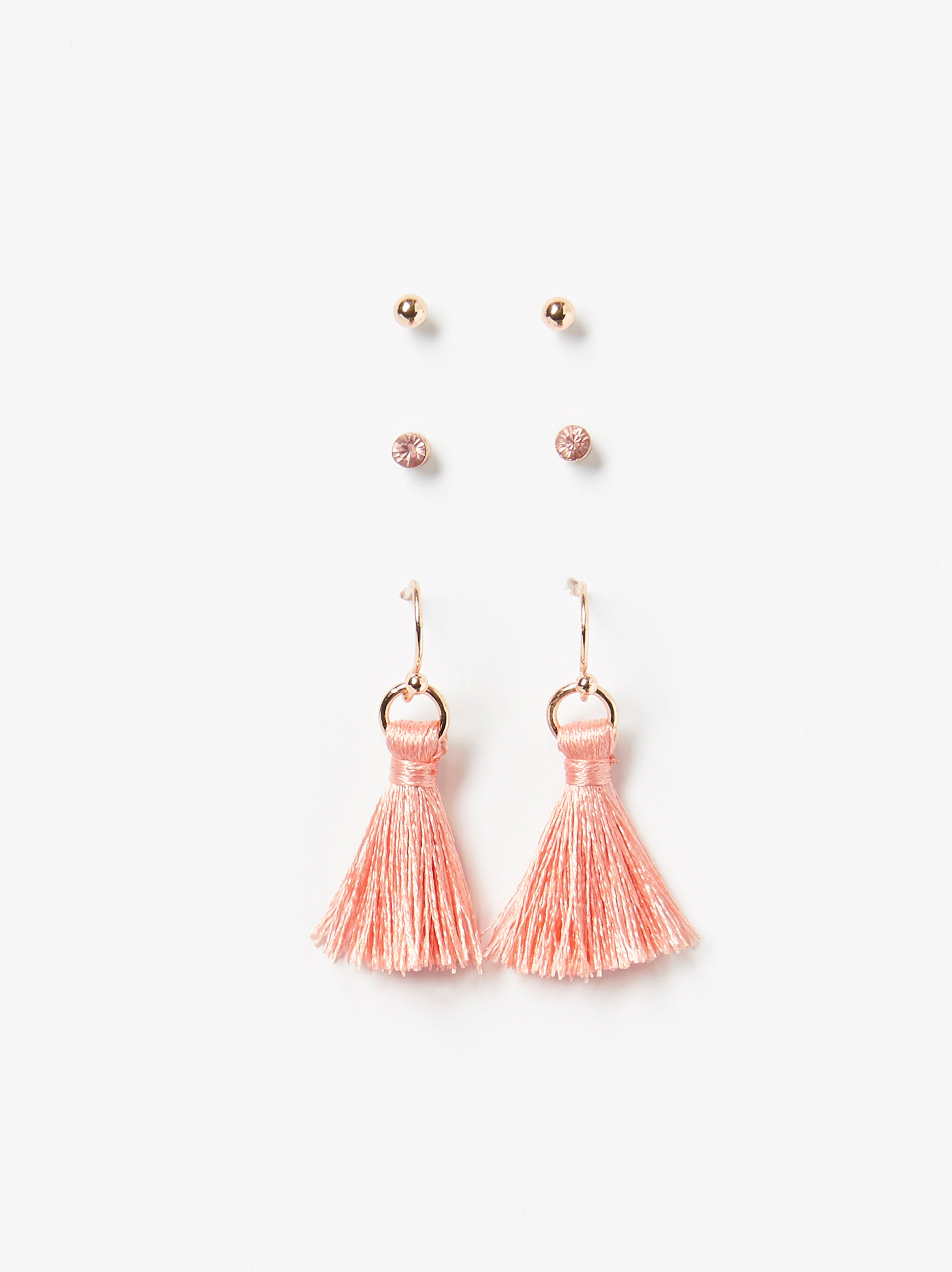 Earrings - Womens Wear - Orange