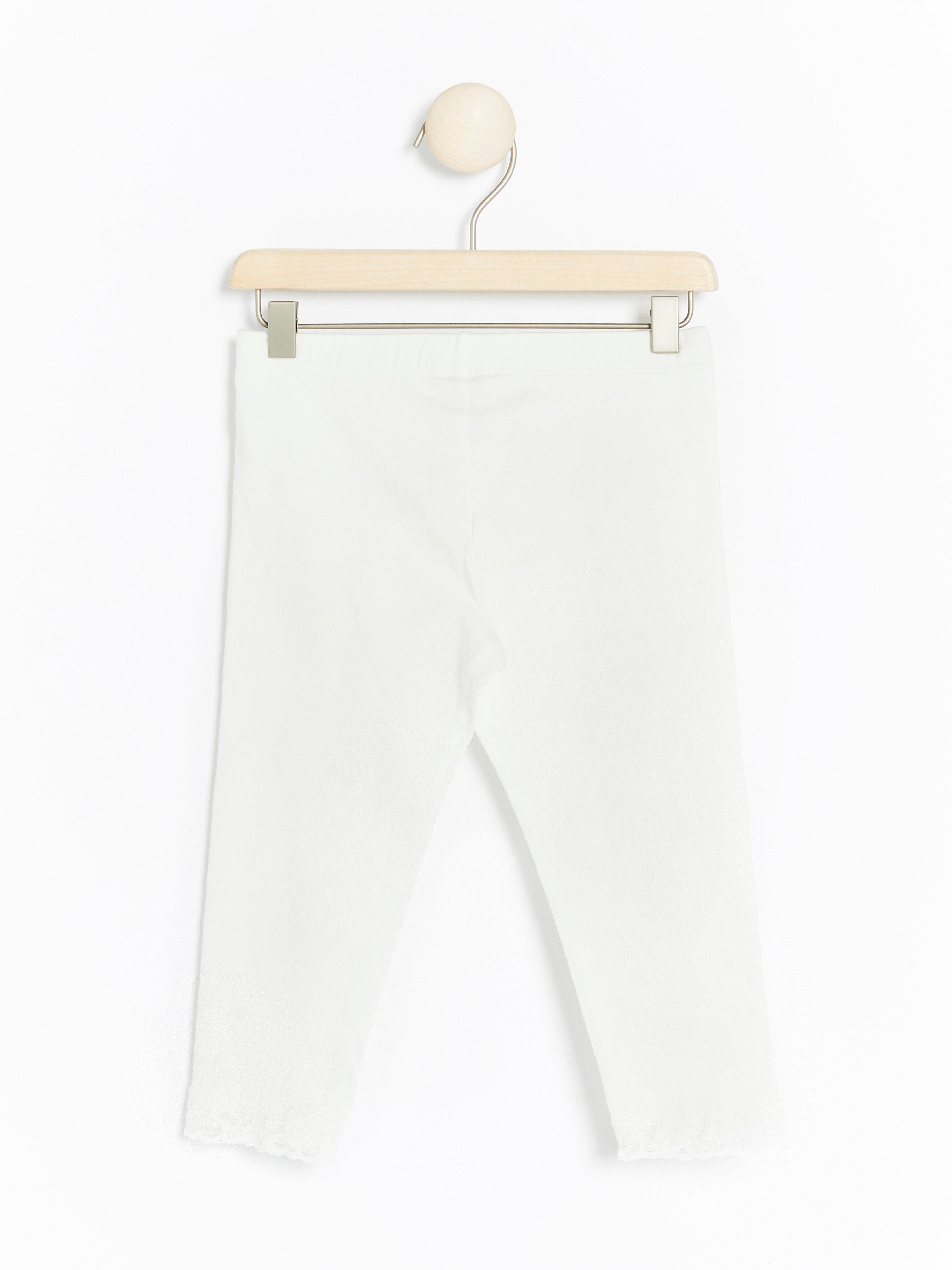 Leggings - Kids Wear - White