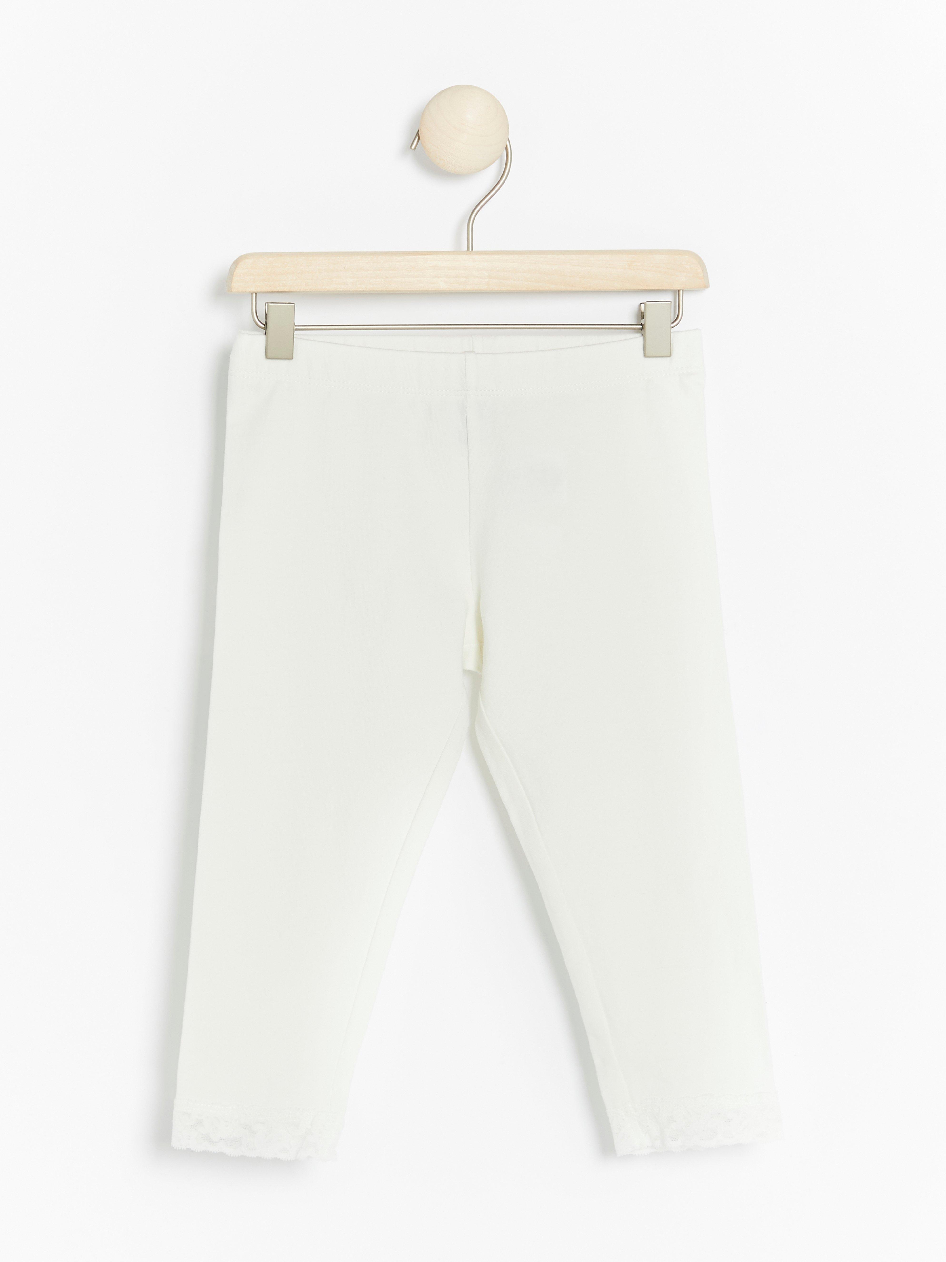 Leggings - Kids Wear - White