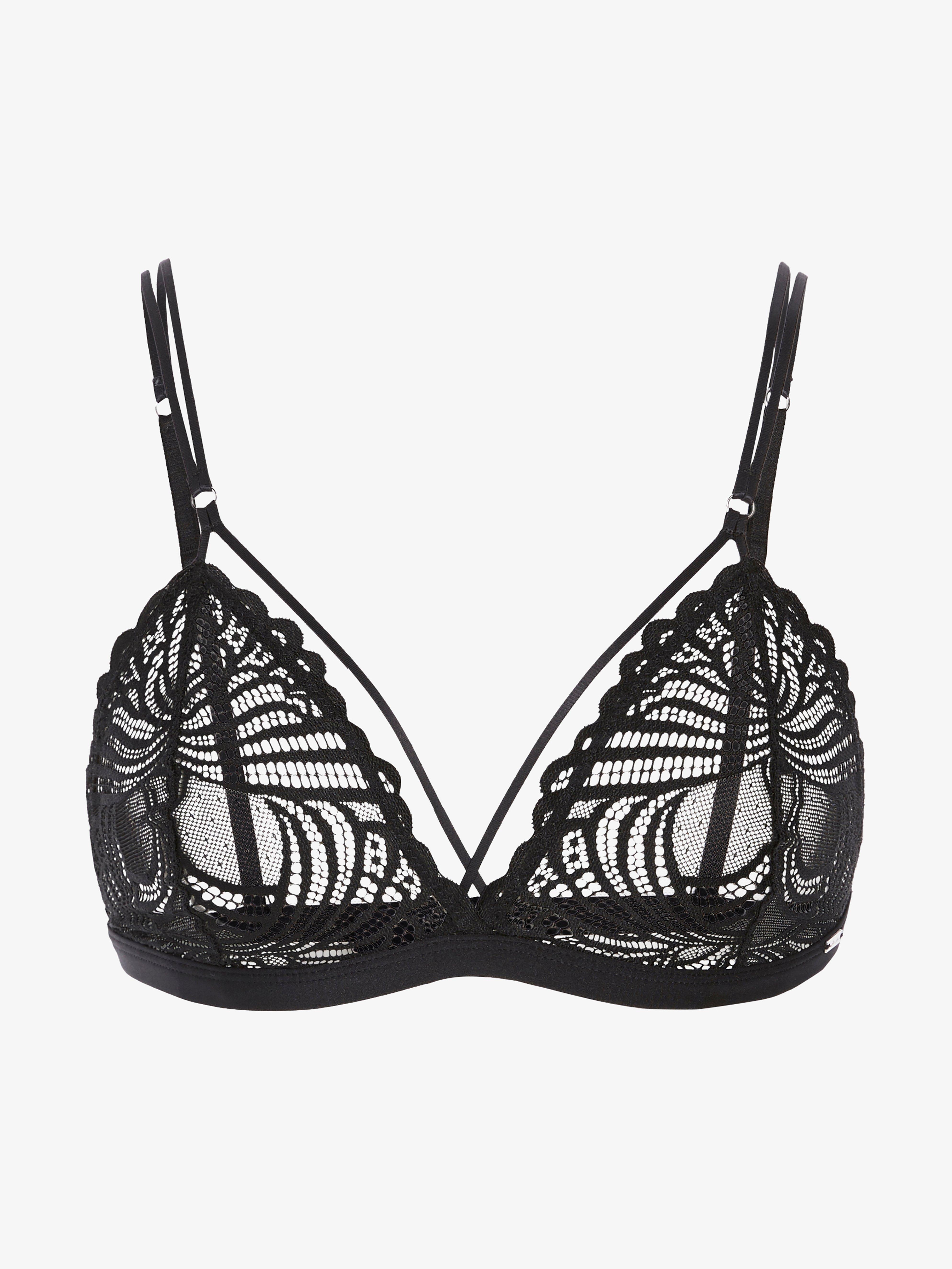 cheap black bralette