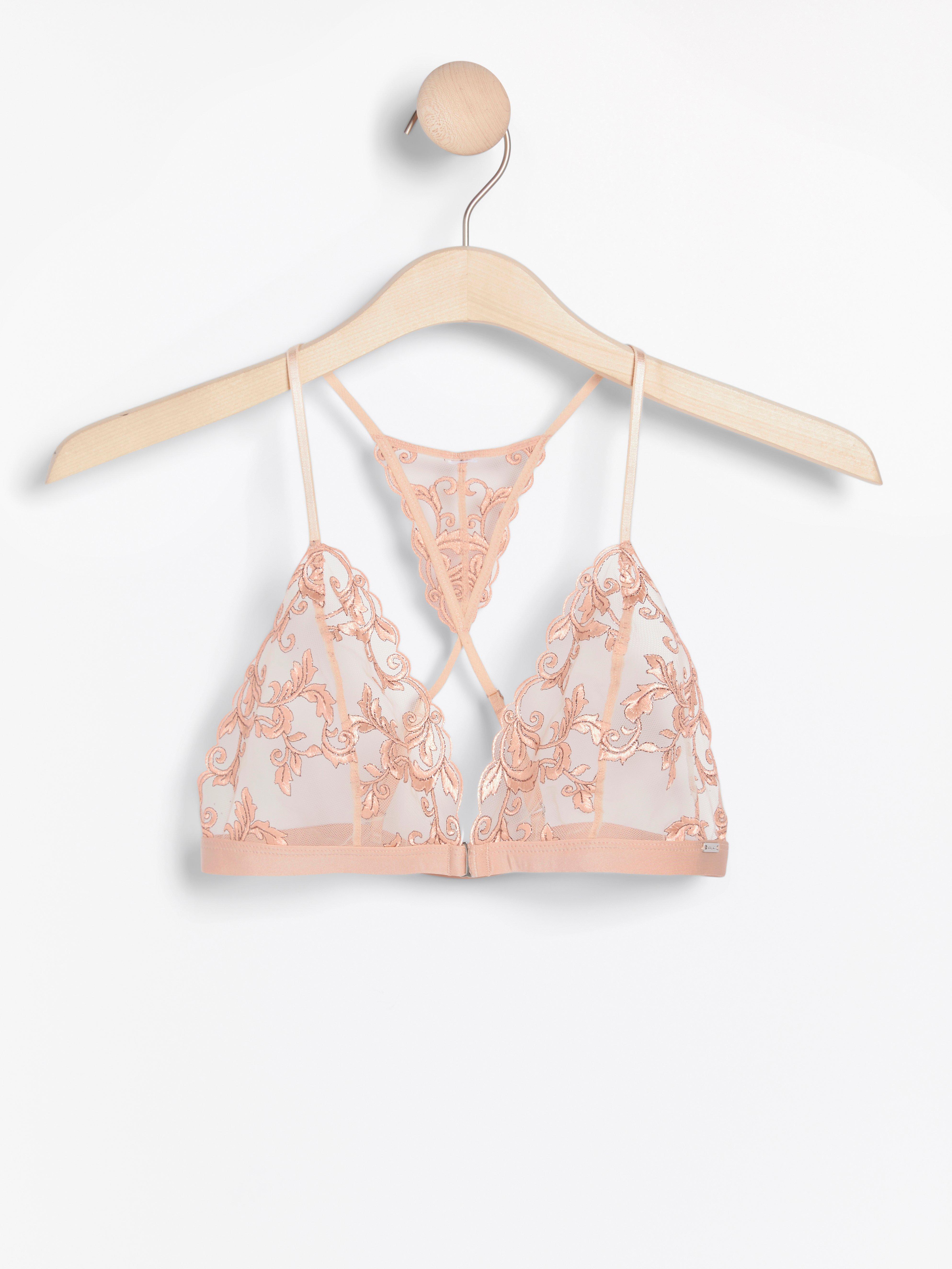 Bralette podprsenka - Spodní prádlo - Růžová