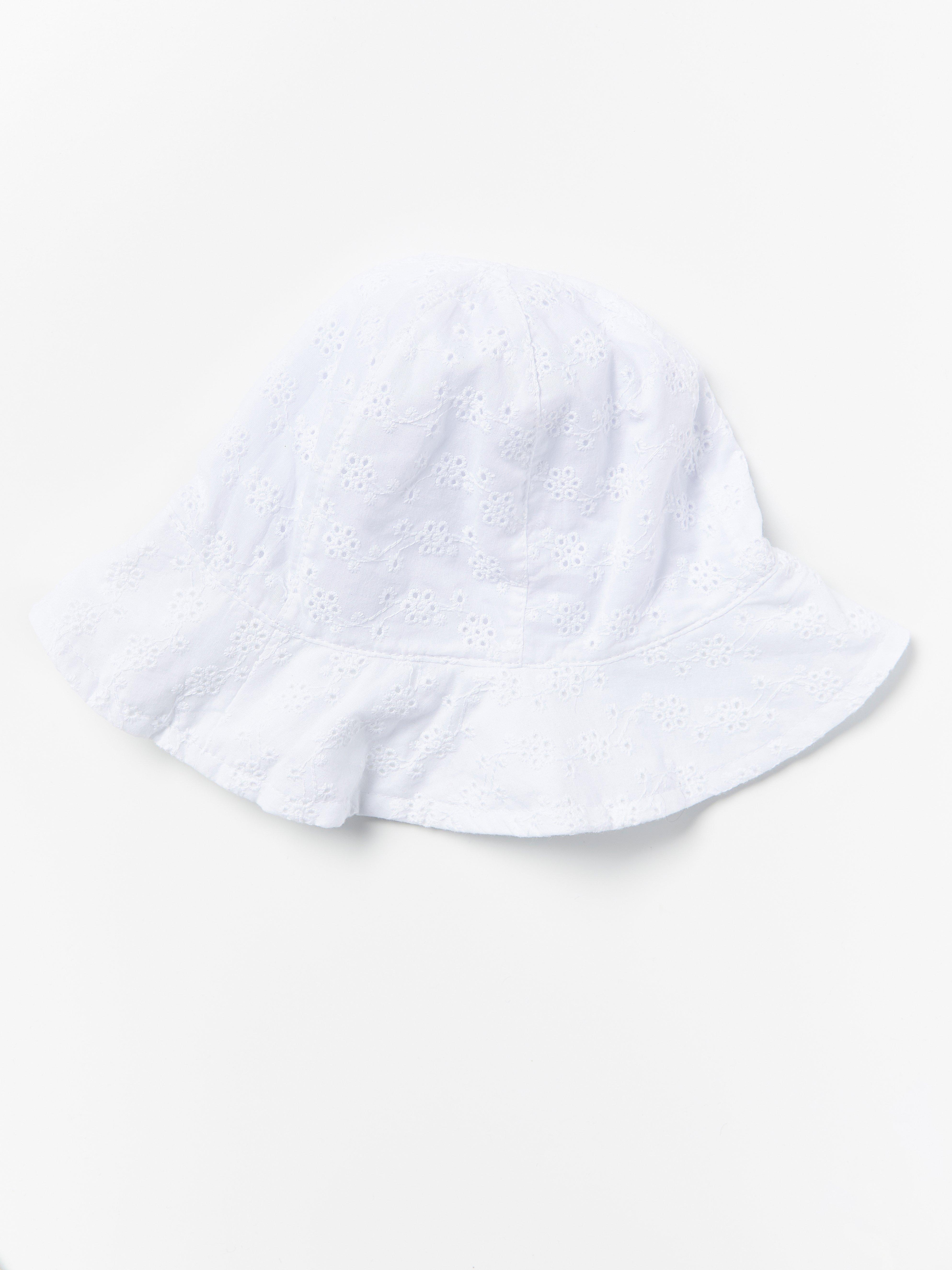 Sun Hat - Kids Wear - White