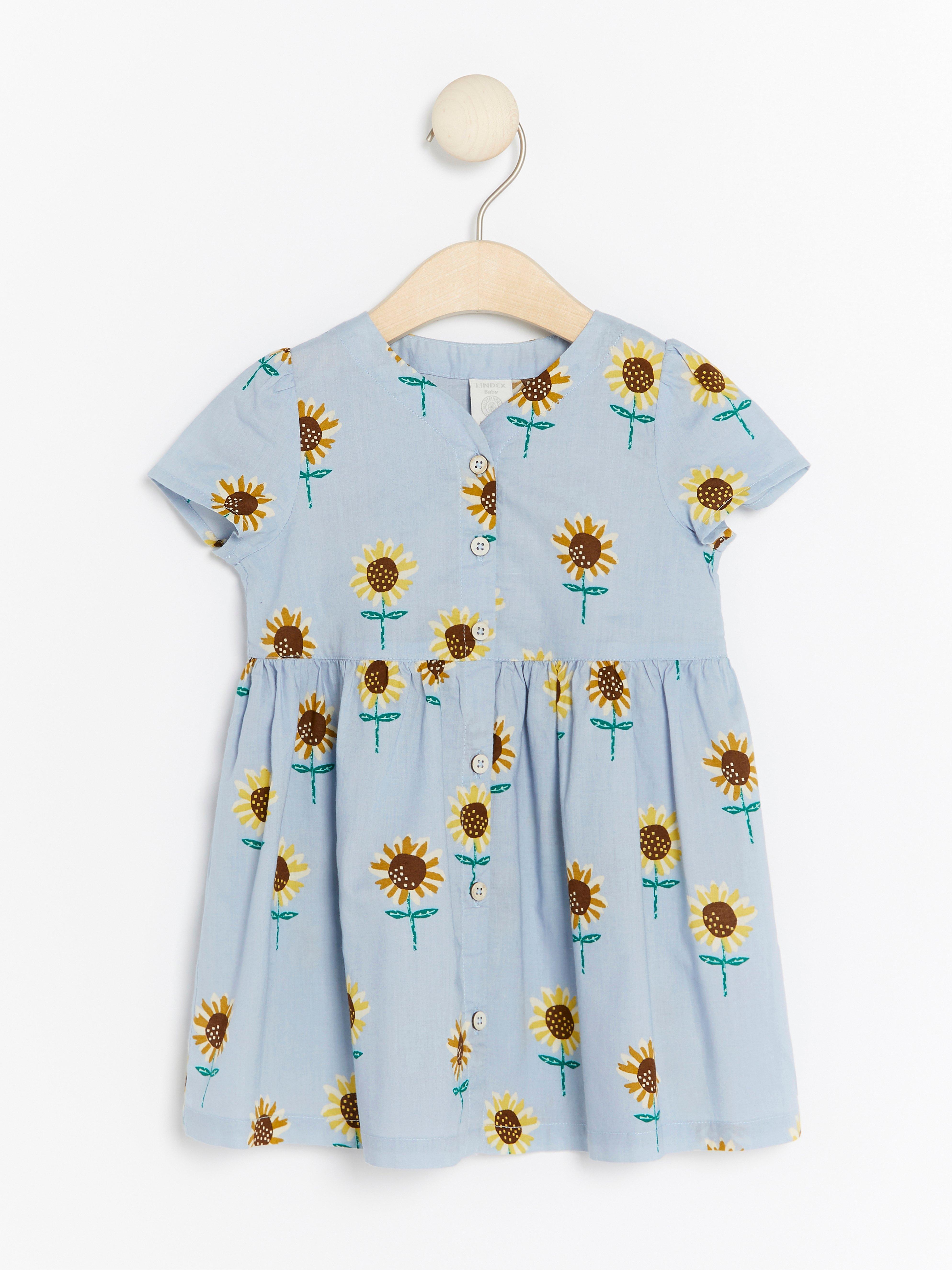 sun flowers dress