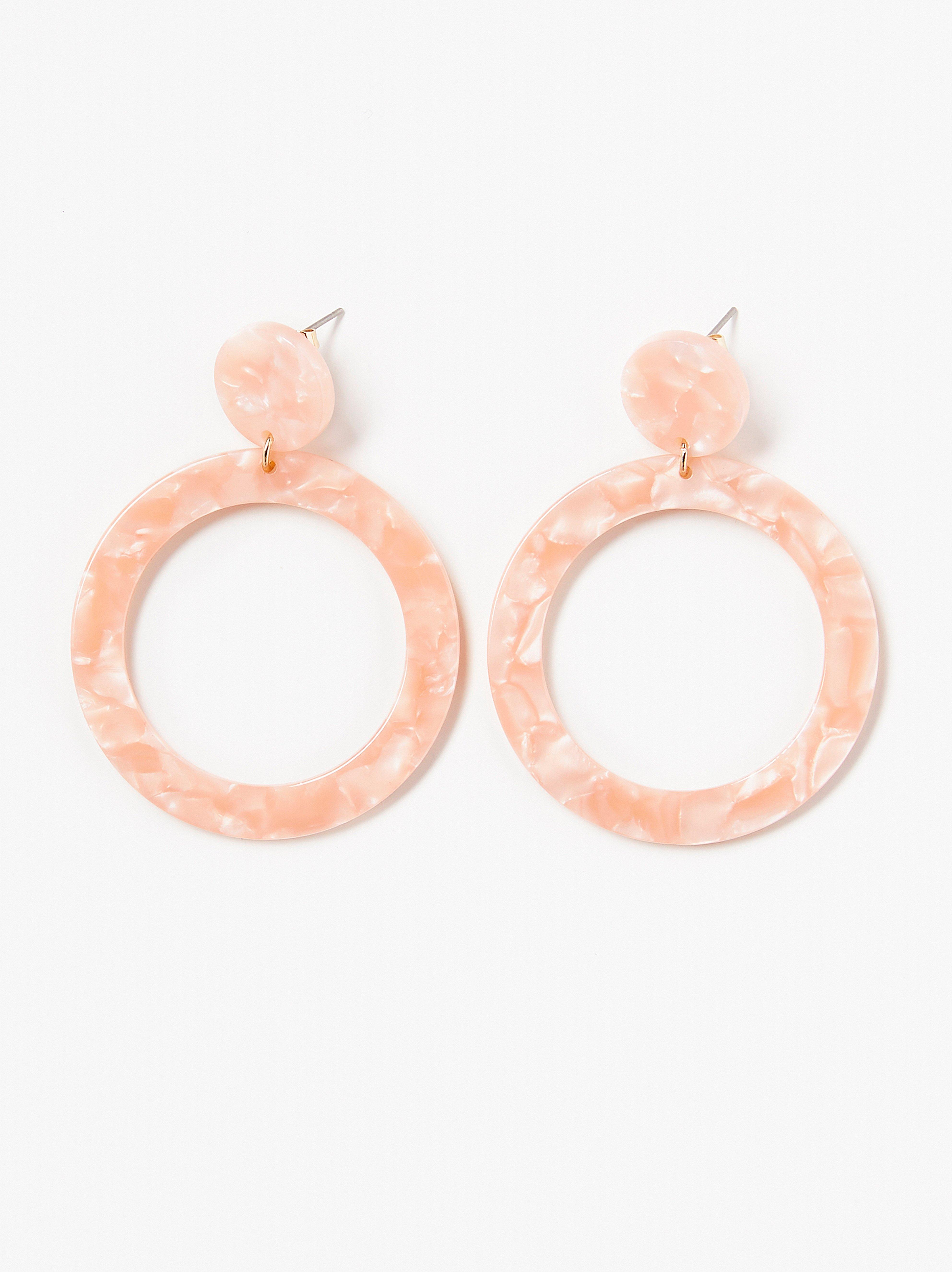 Earrings - Womens Wear - Pink