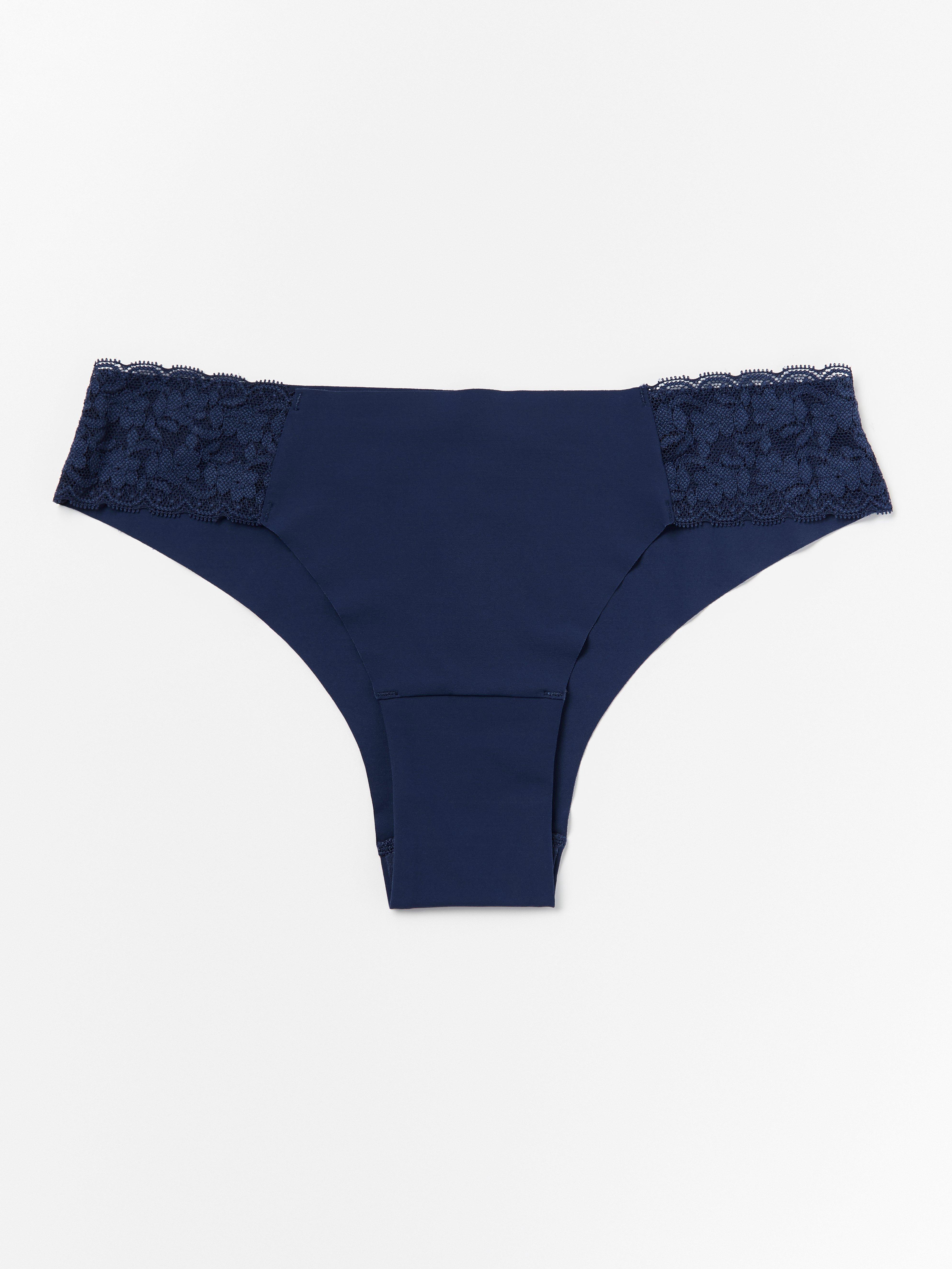 Brazilian Low - Lingerie - Blue