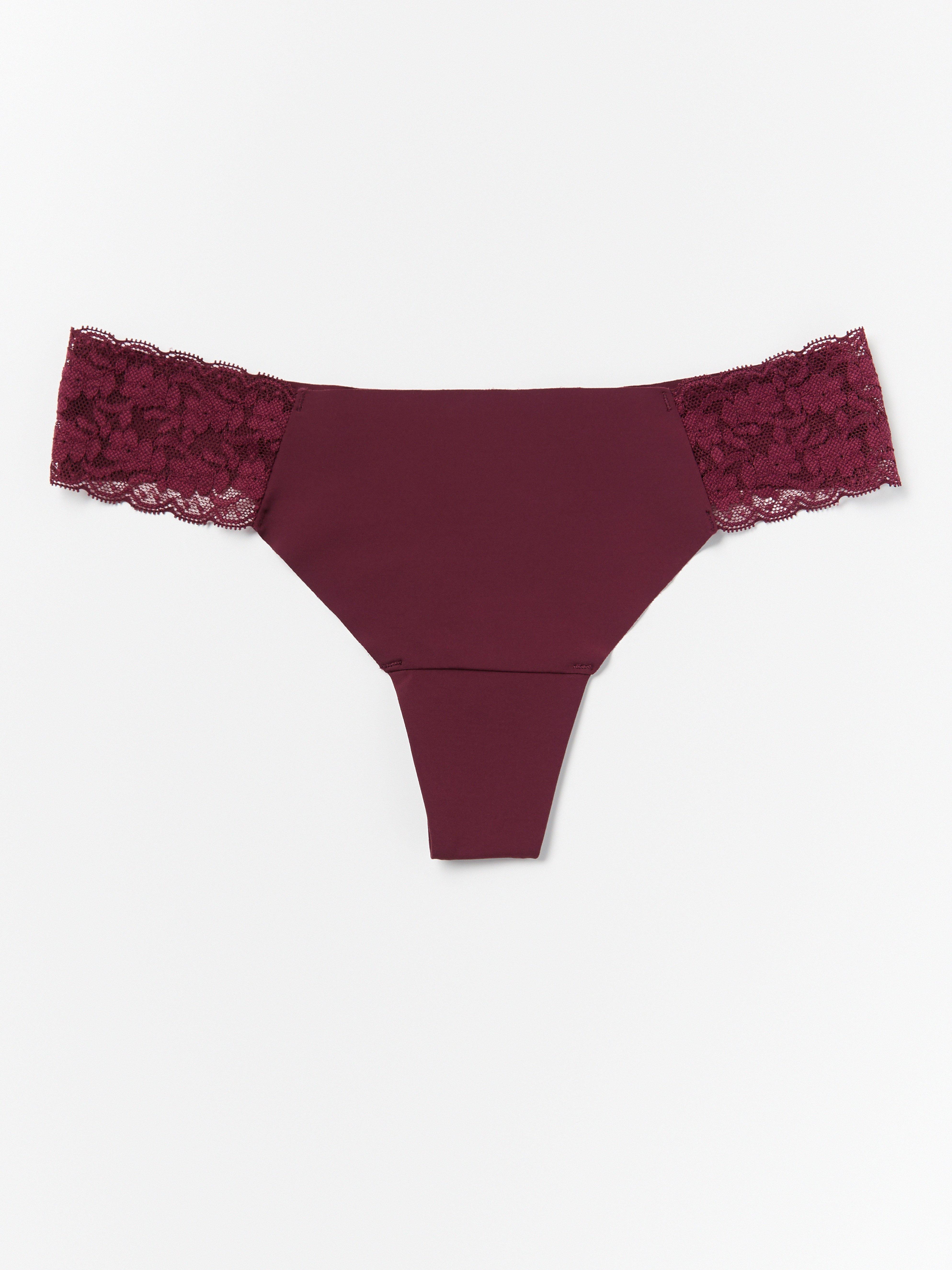 Thong Low - Lingerie - Lilac