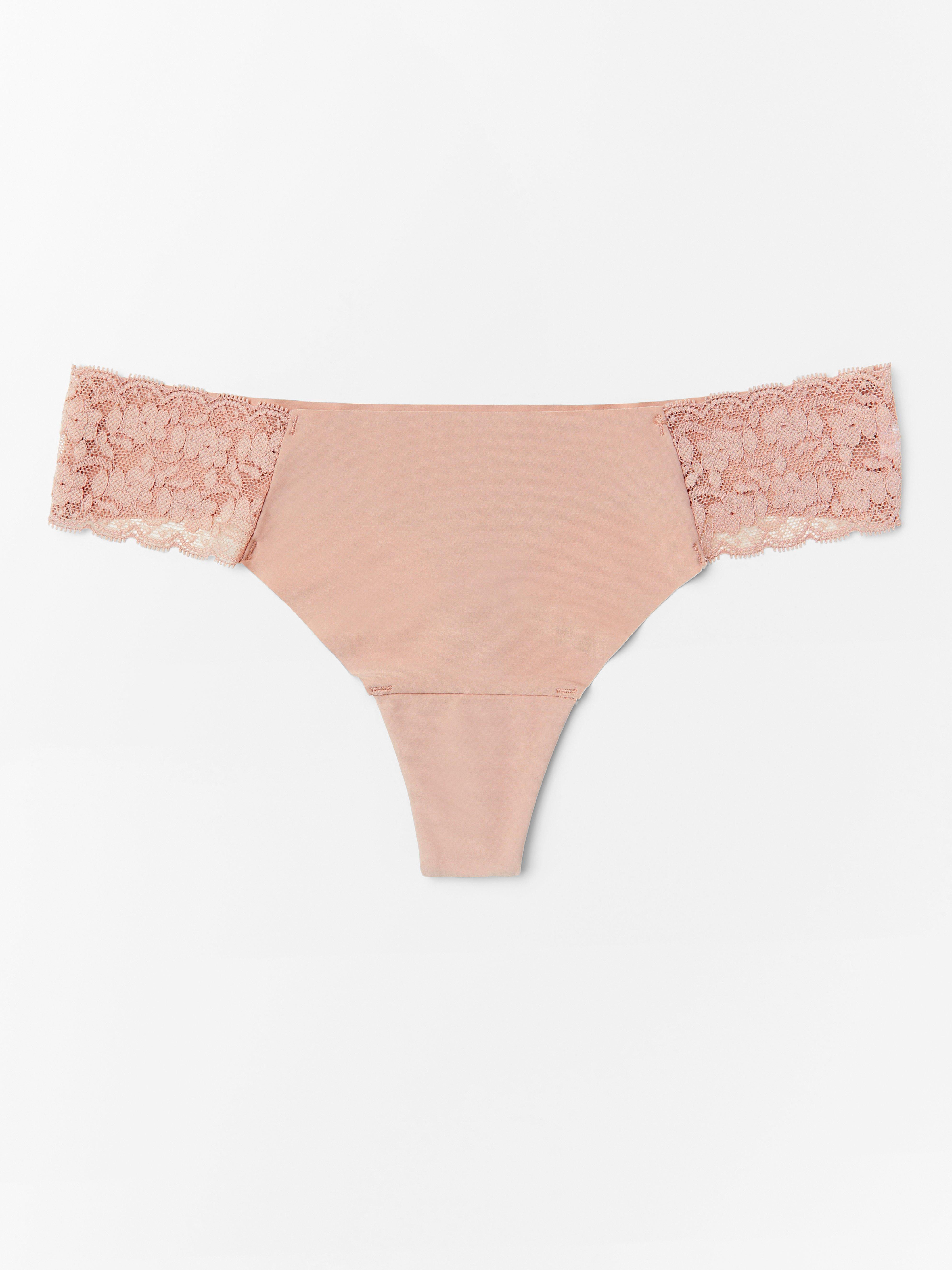 Thong Low - Lingerie - Pink