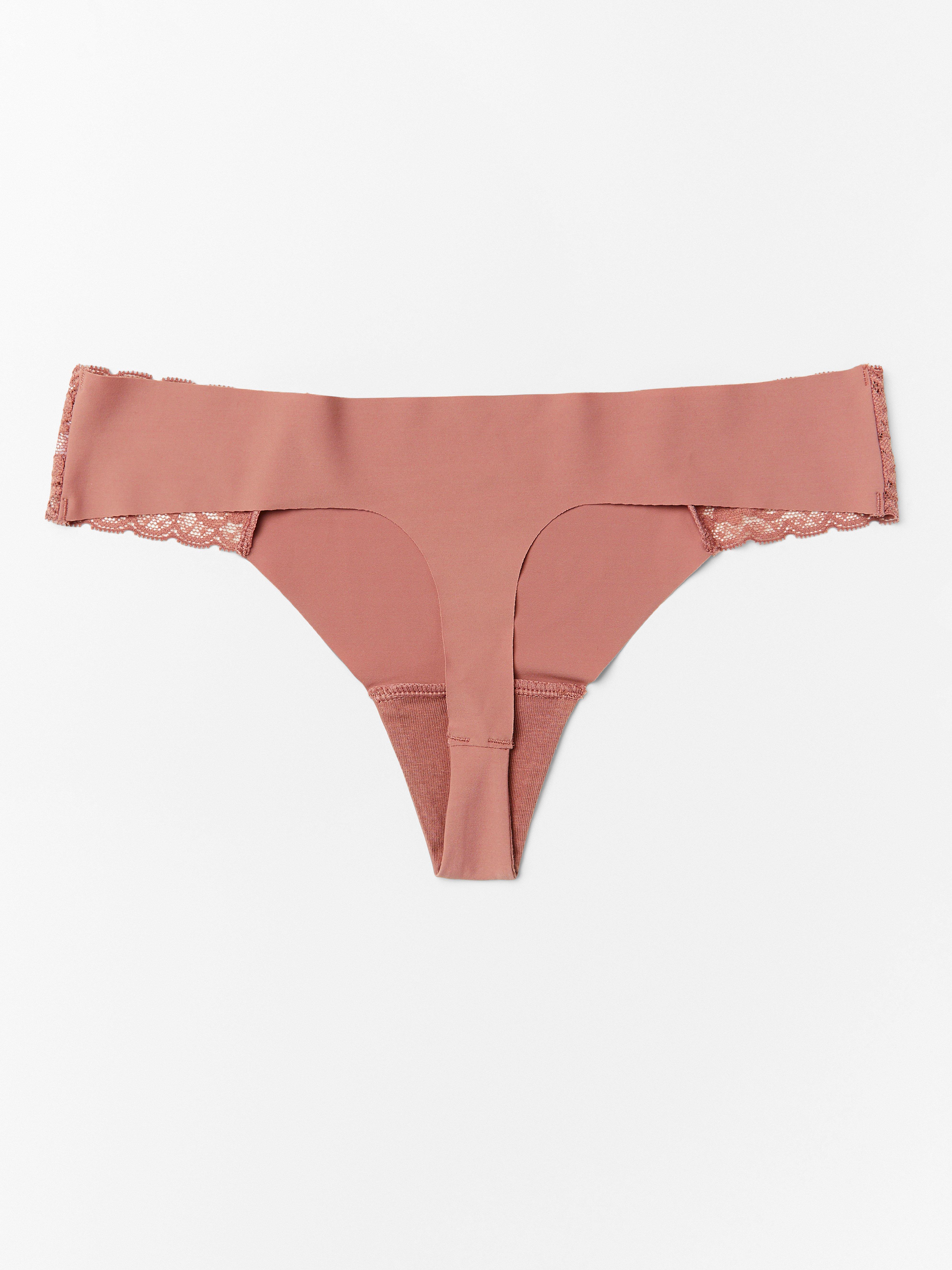 Thong Low - Lingerie - Pink