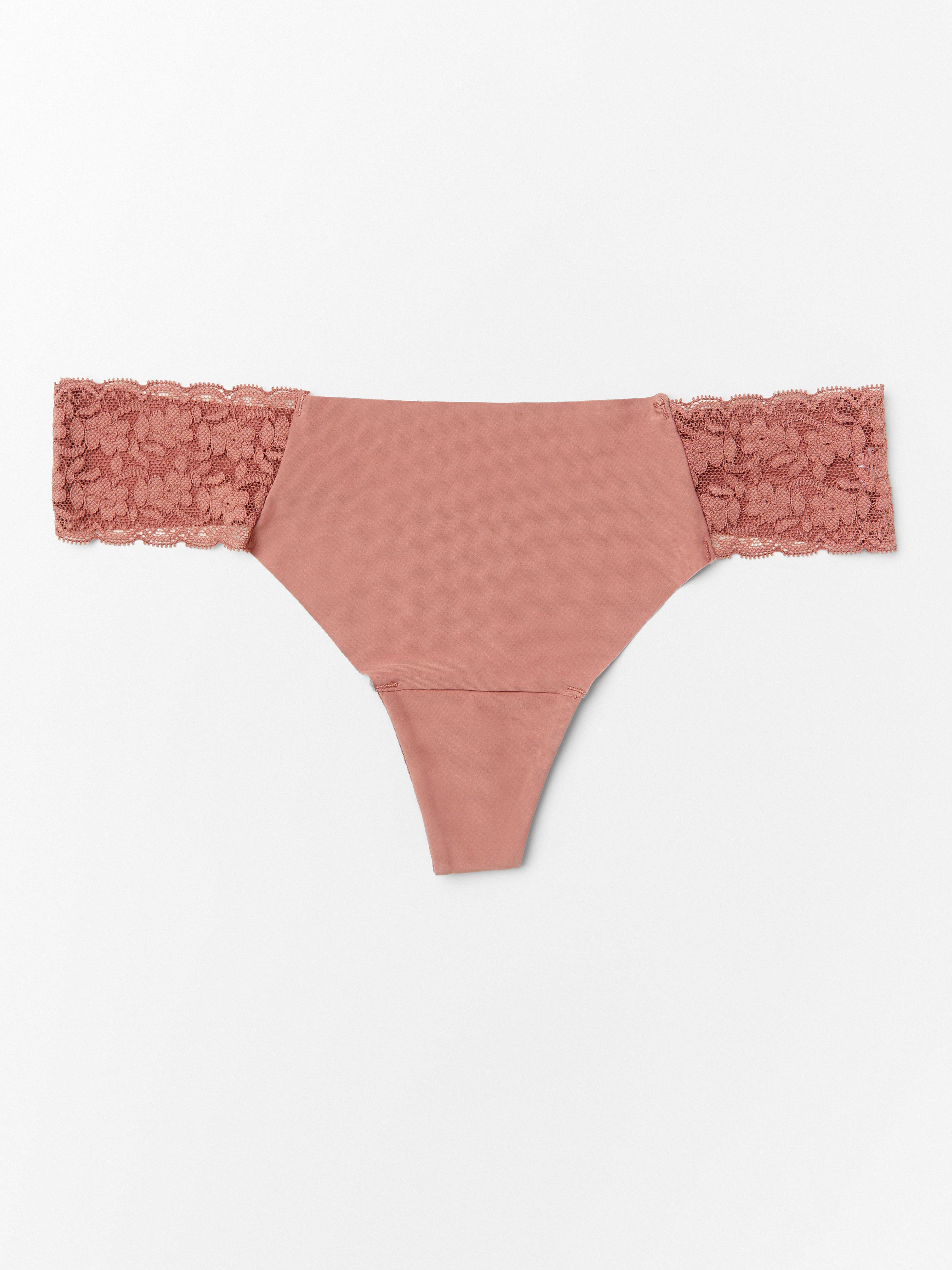 Thong Low - Lingerie - Pink