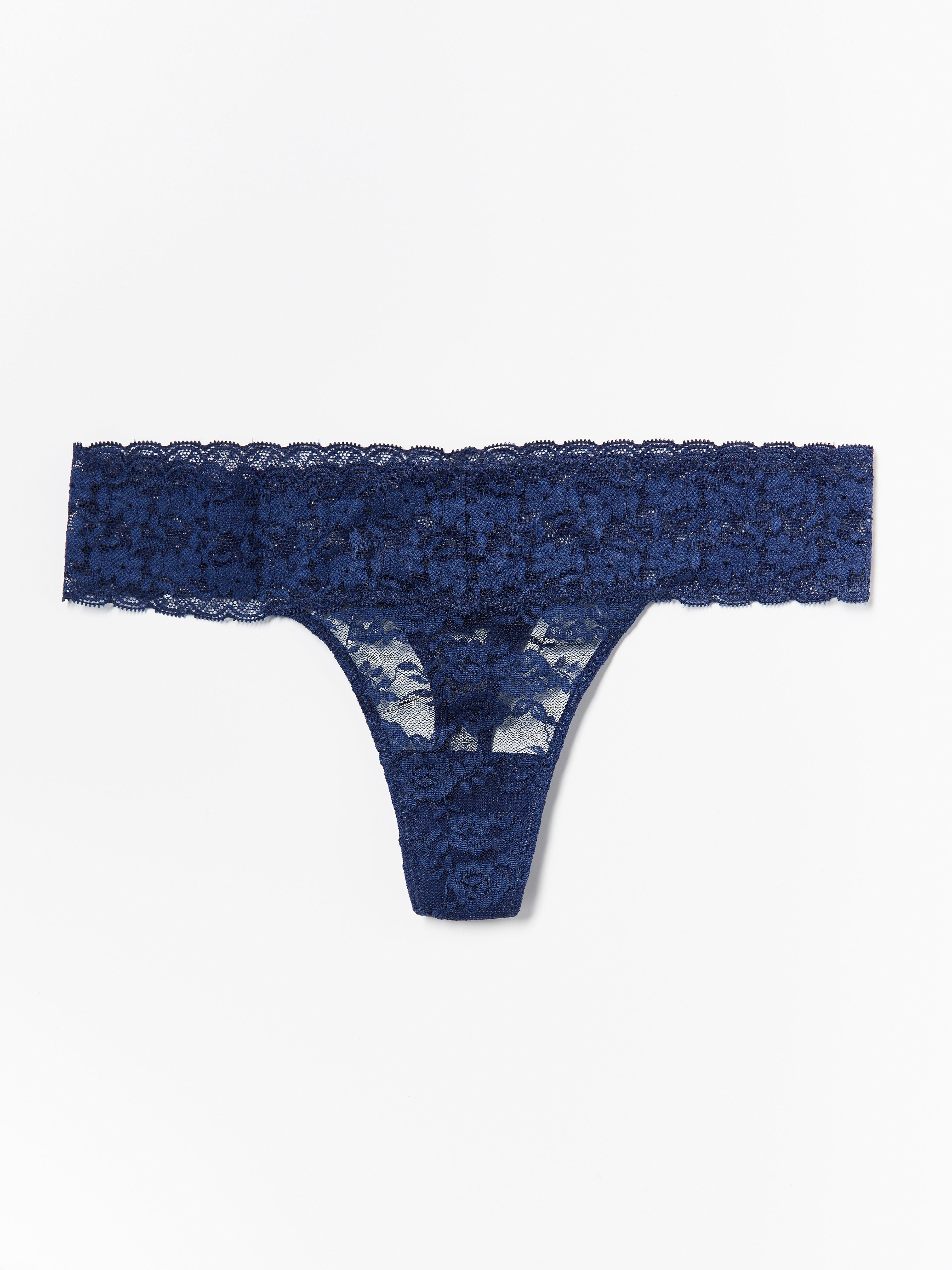 Thong Low - Lingerie - Blue