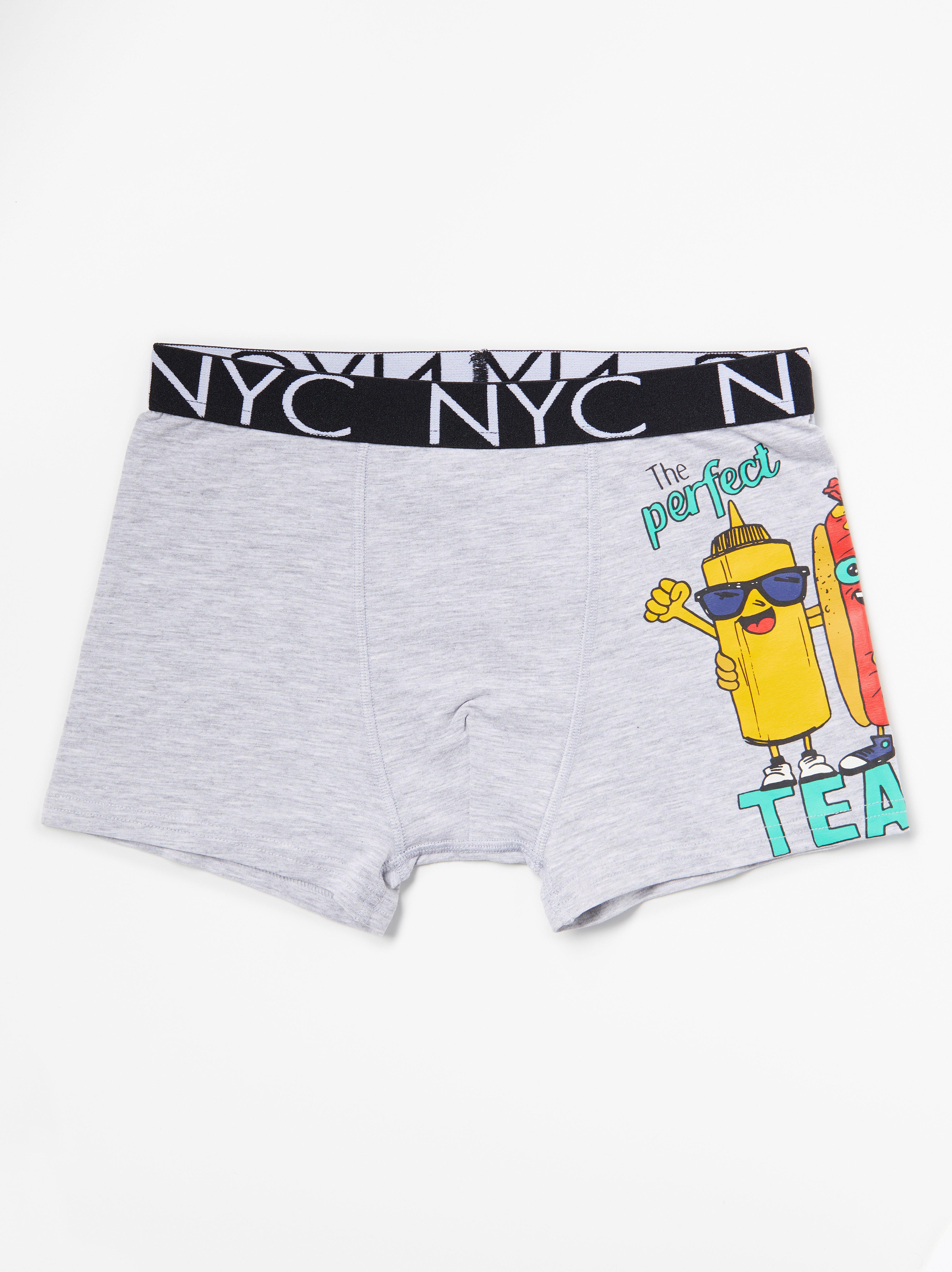 Boxer - Kids Wear - Grey