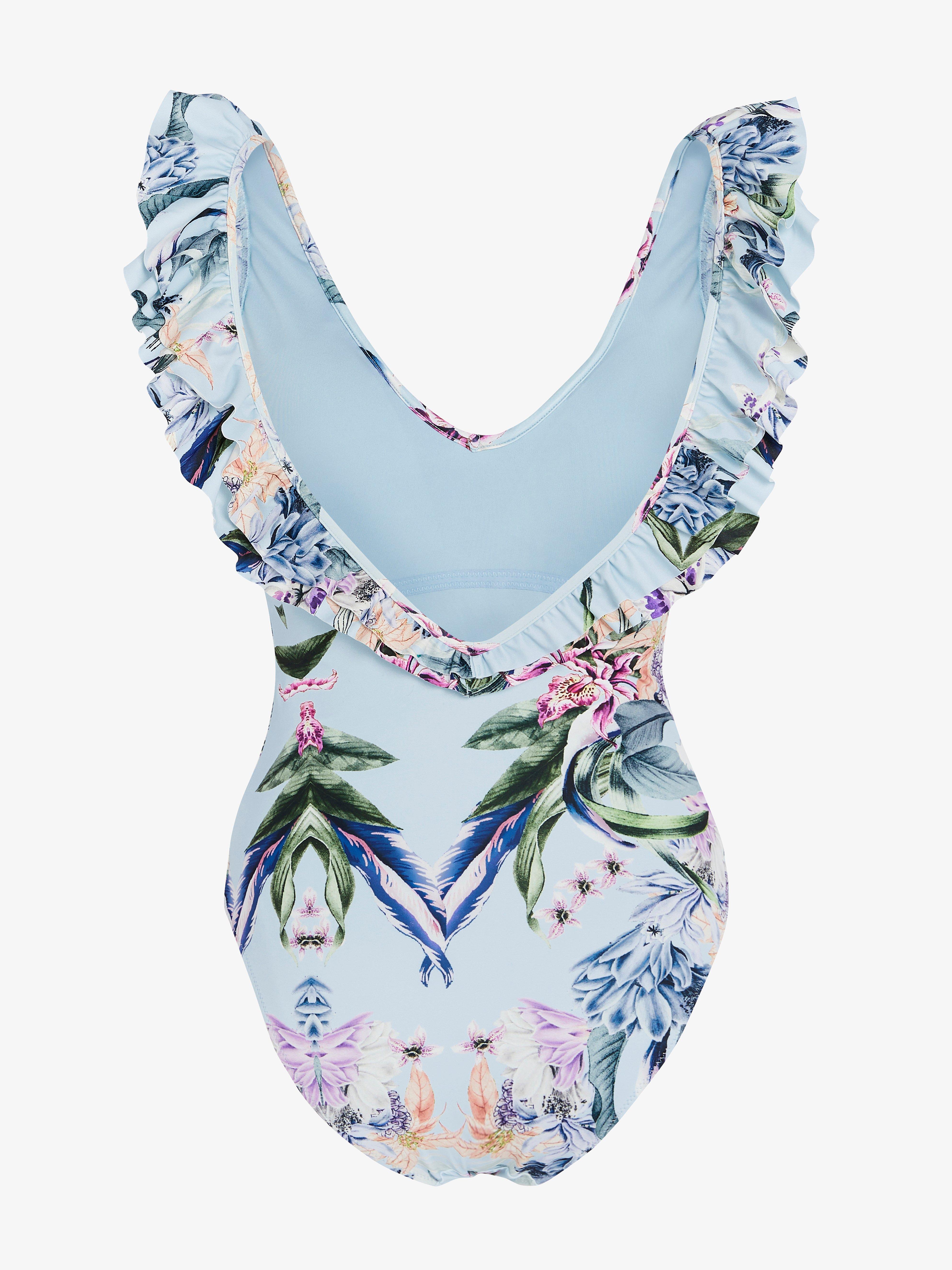 Swim Suit - Lingerie - Blue