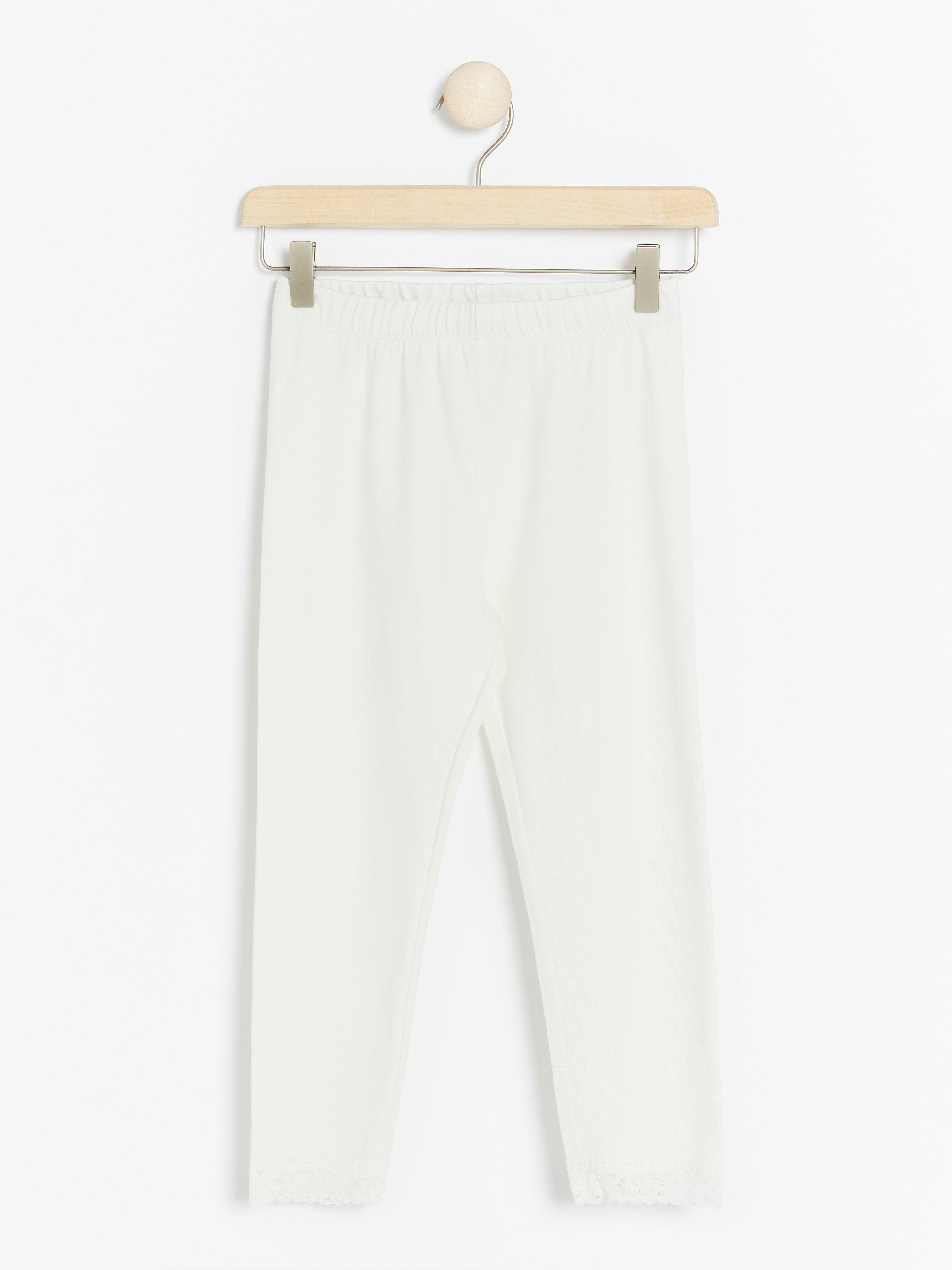 Leggings - Kids Wear - White