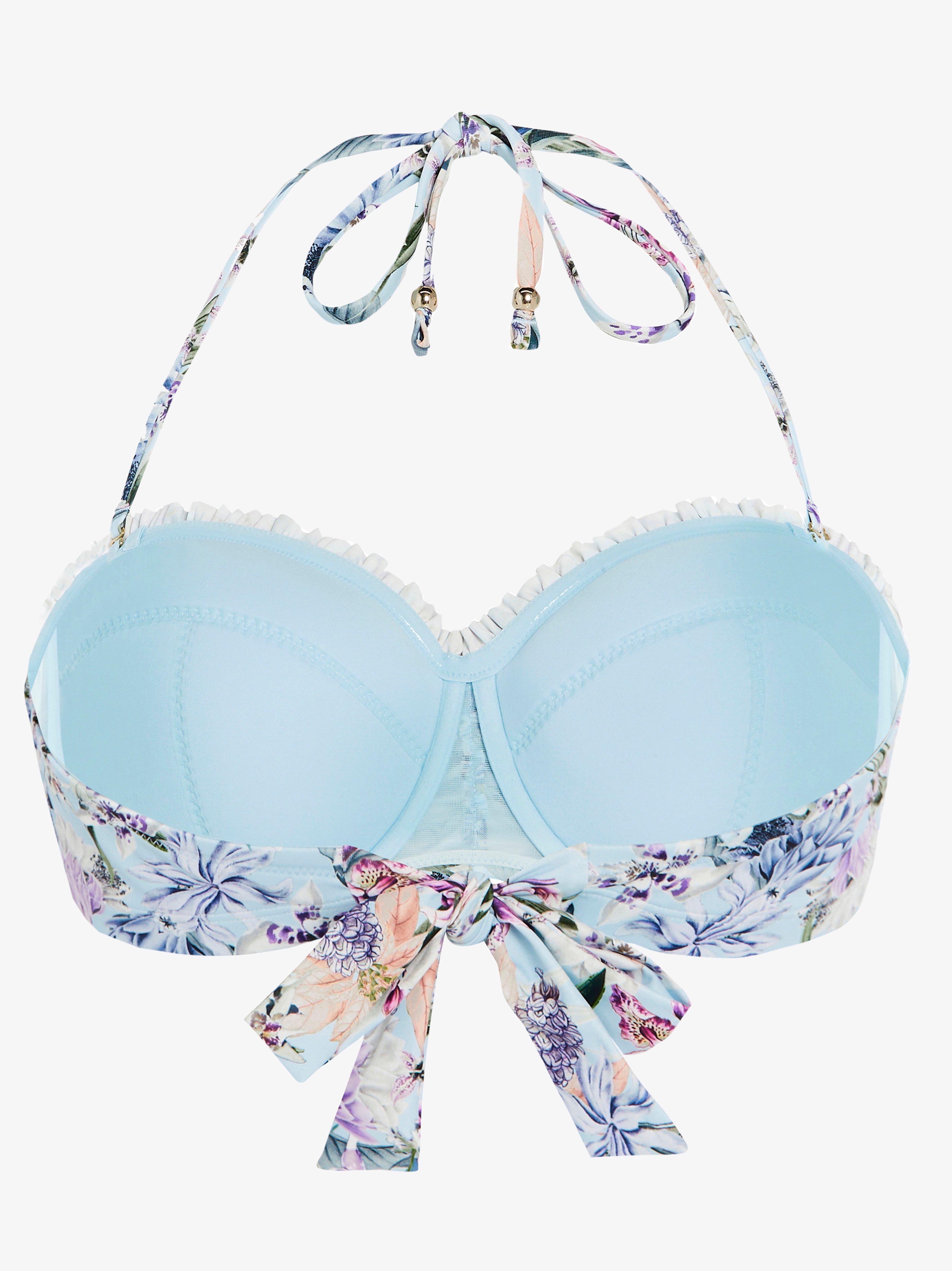 Bandeau Bra - Lingerie - Blue
