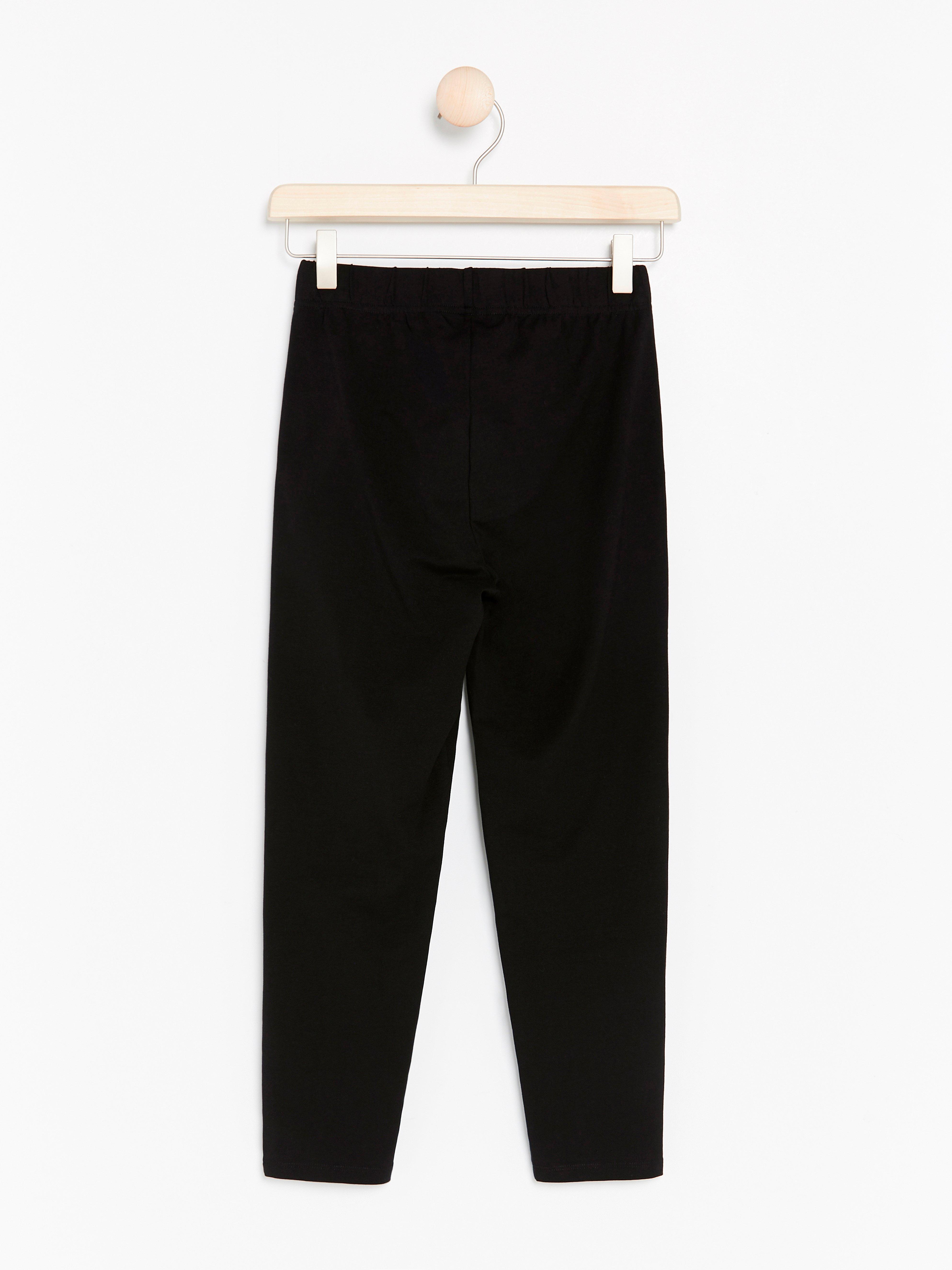 Leggings - Womens Wear - Black