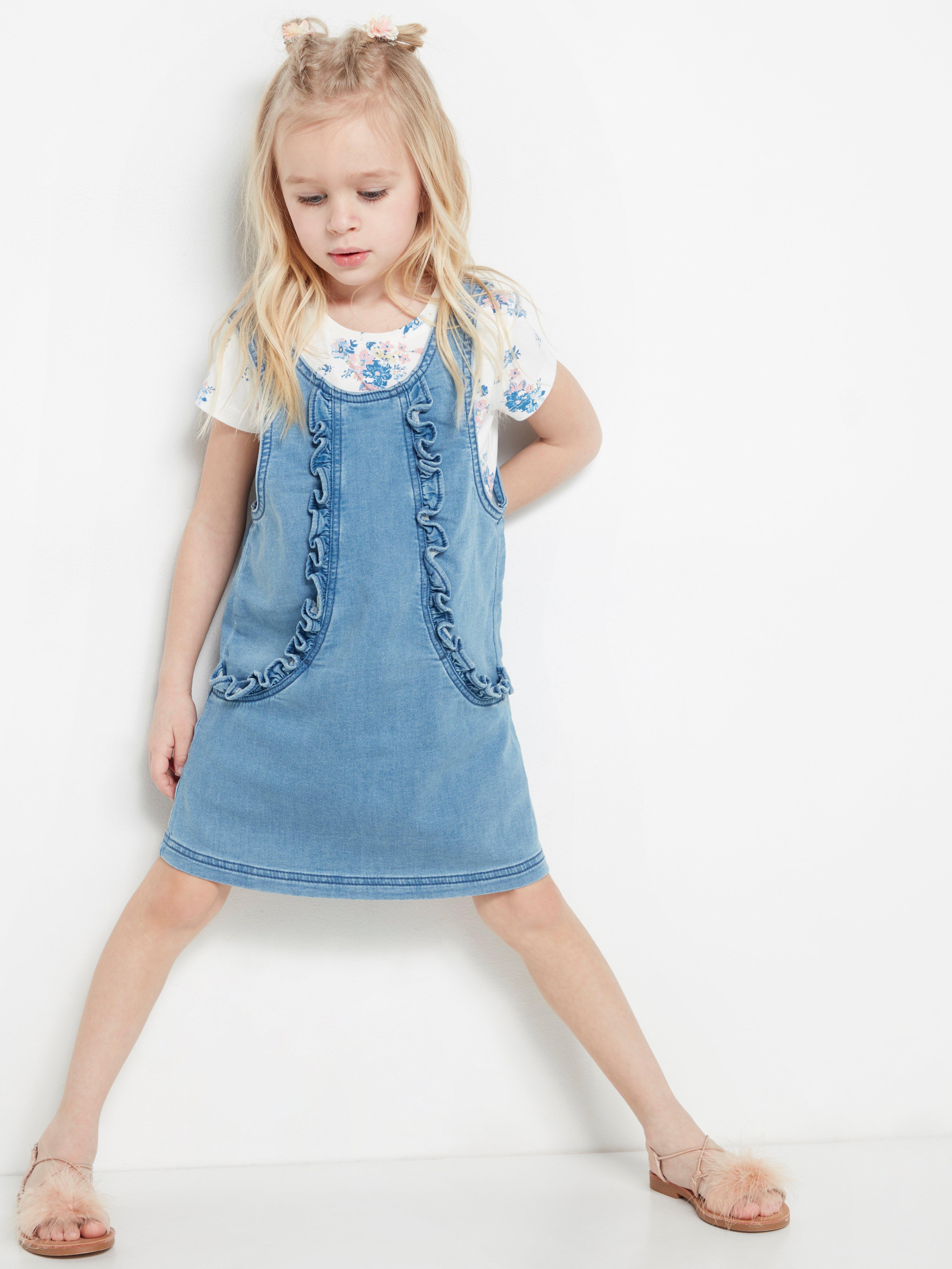 denim jersey dress