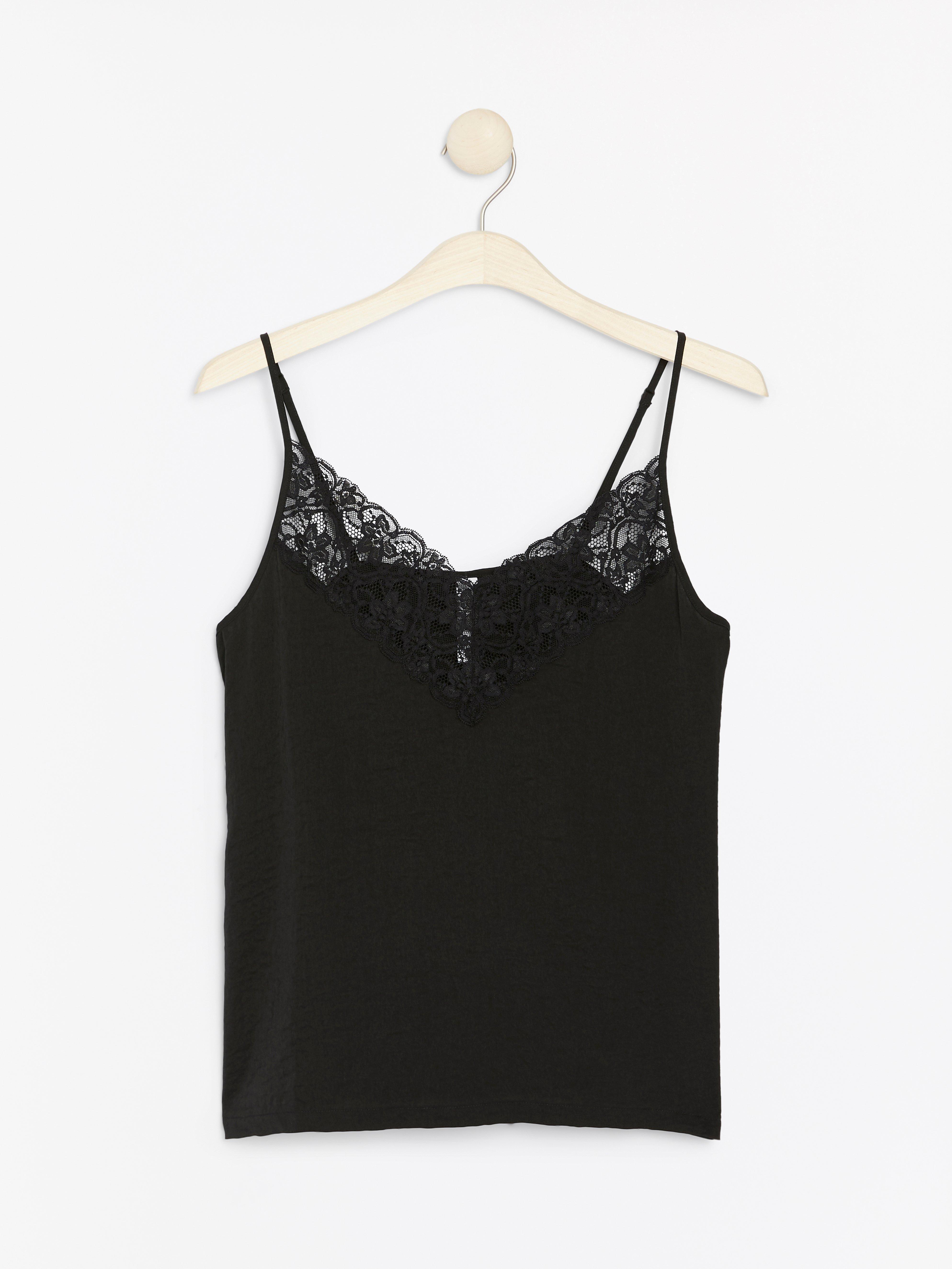 Pyjama Top - Lingerie - Black