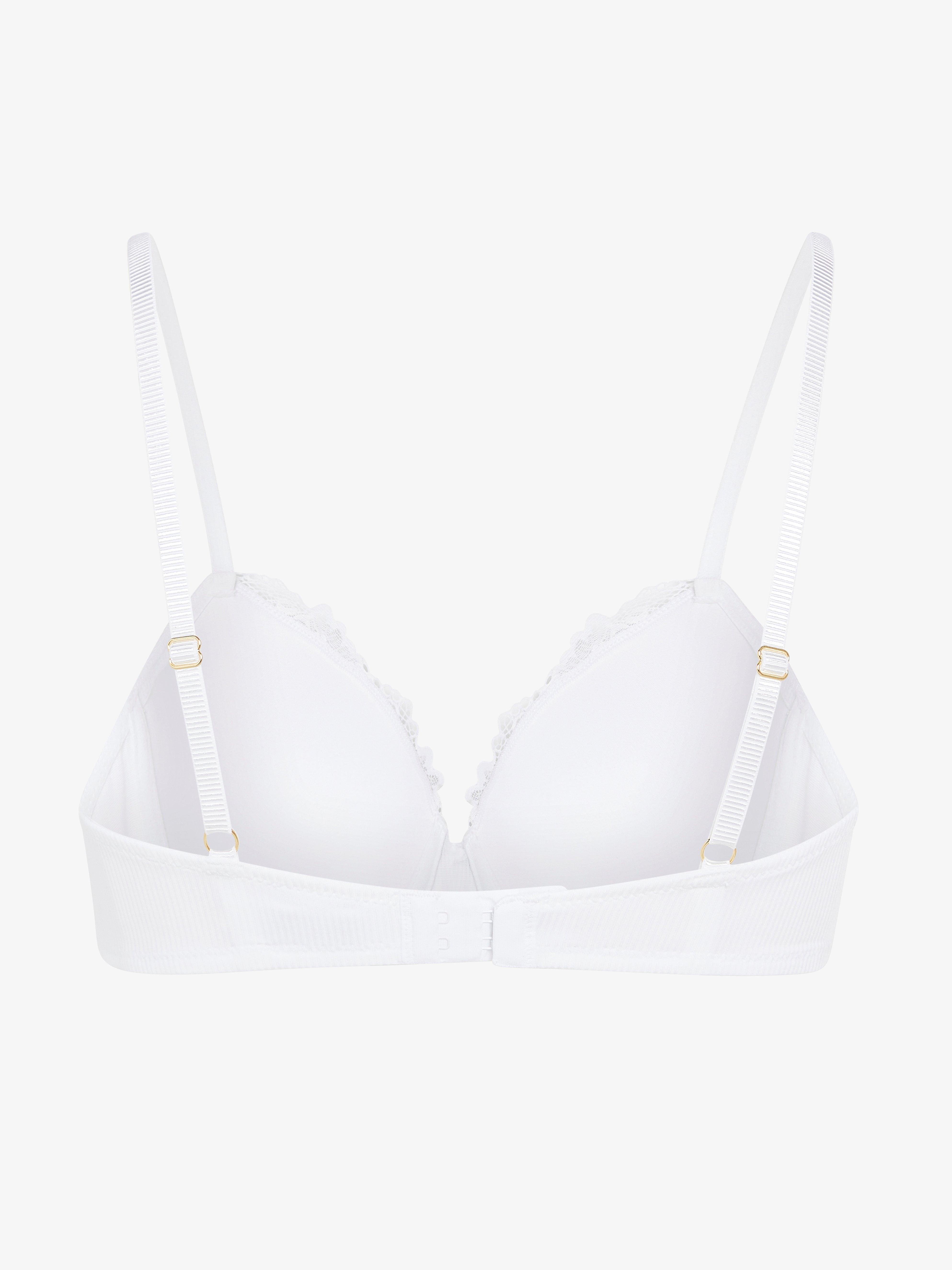 Lilja T-shirt Bra - Lingerie - White