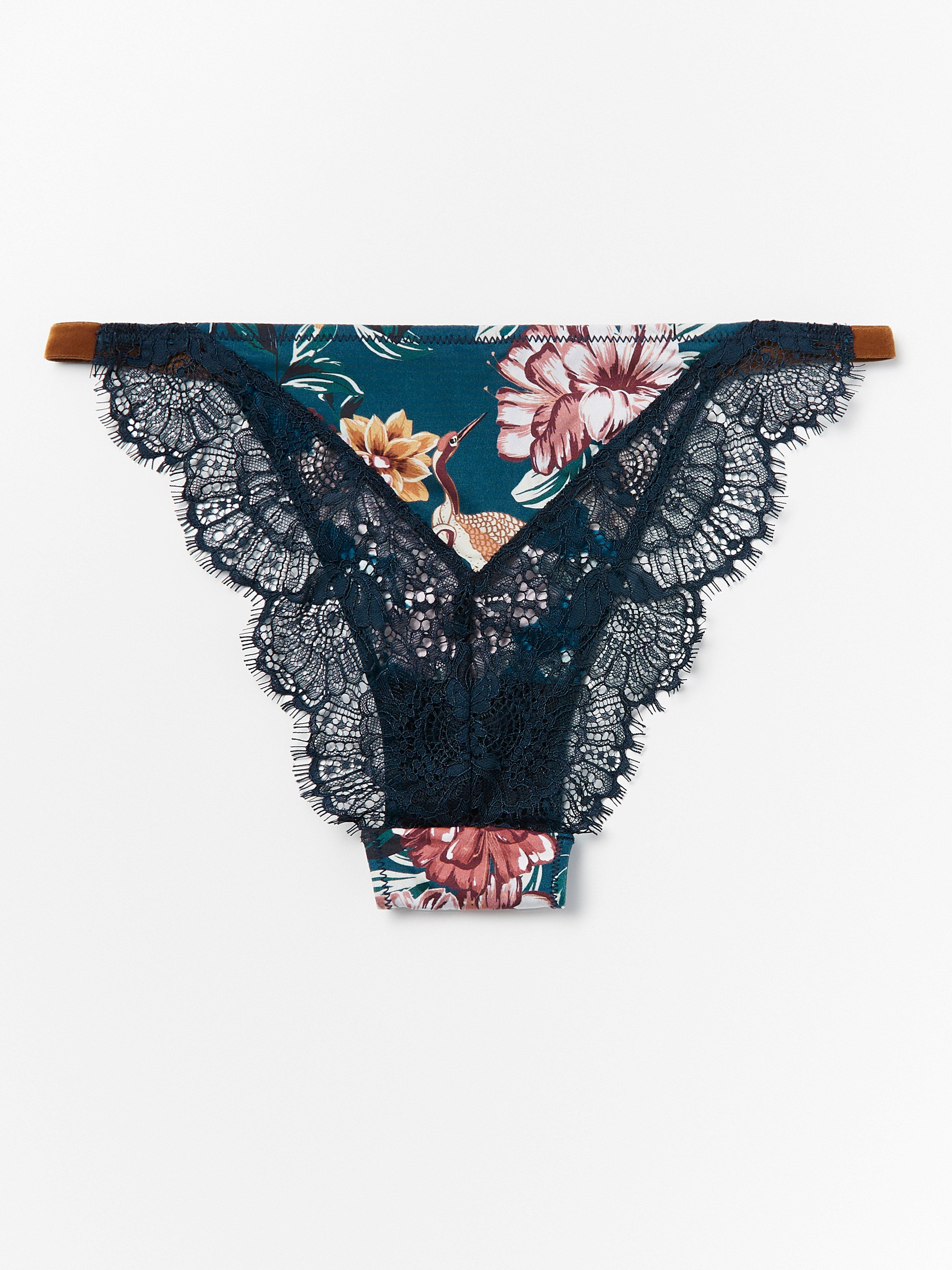 Brazilian Low - Lingerie - Turquoise