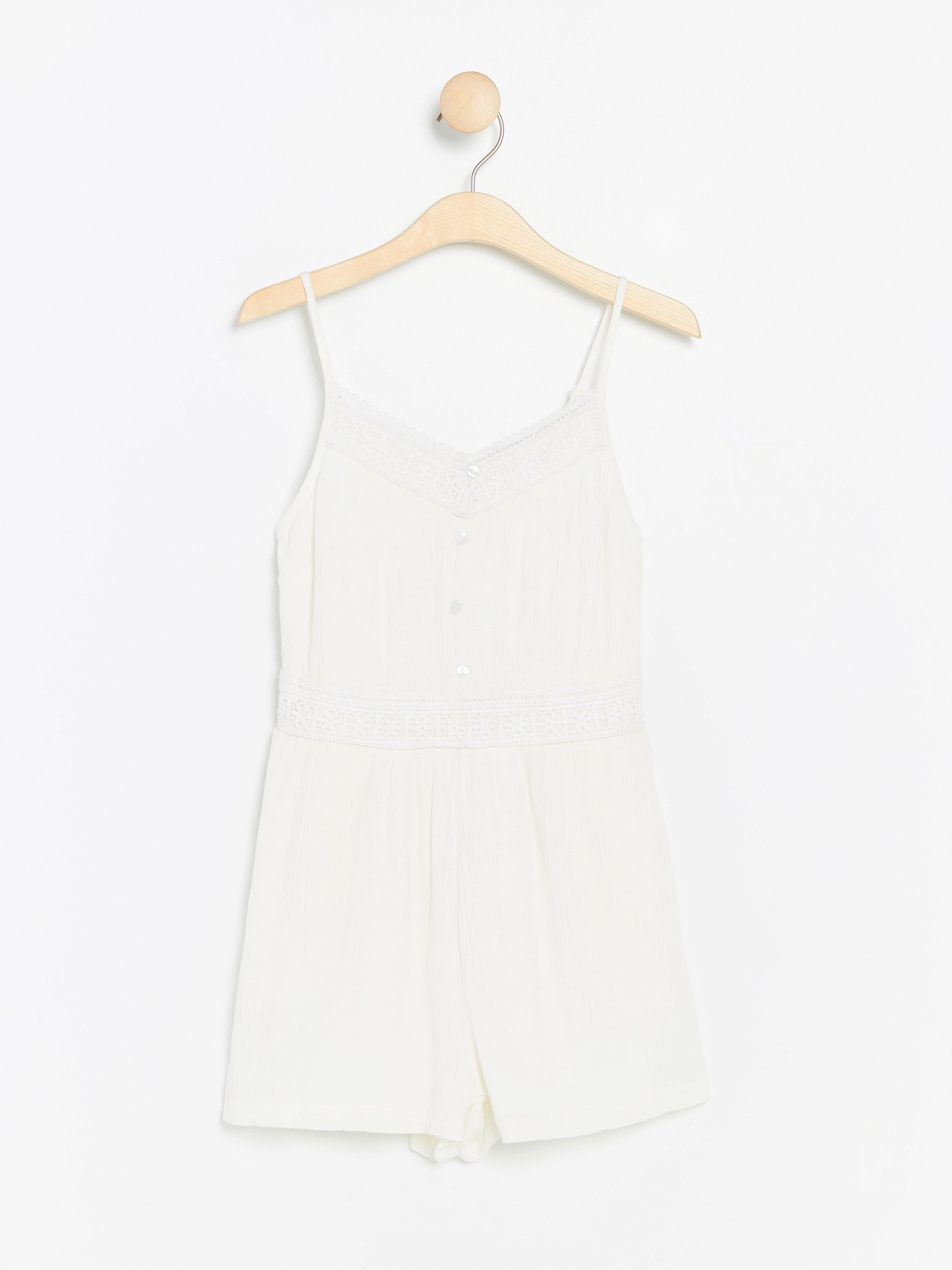 Jumpsuit - Kids Wear - White