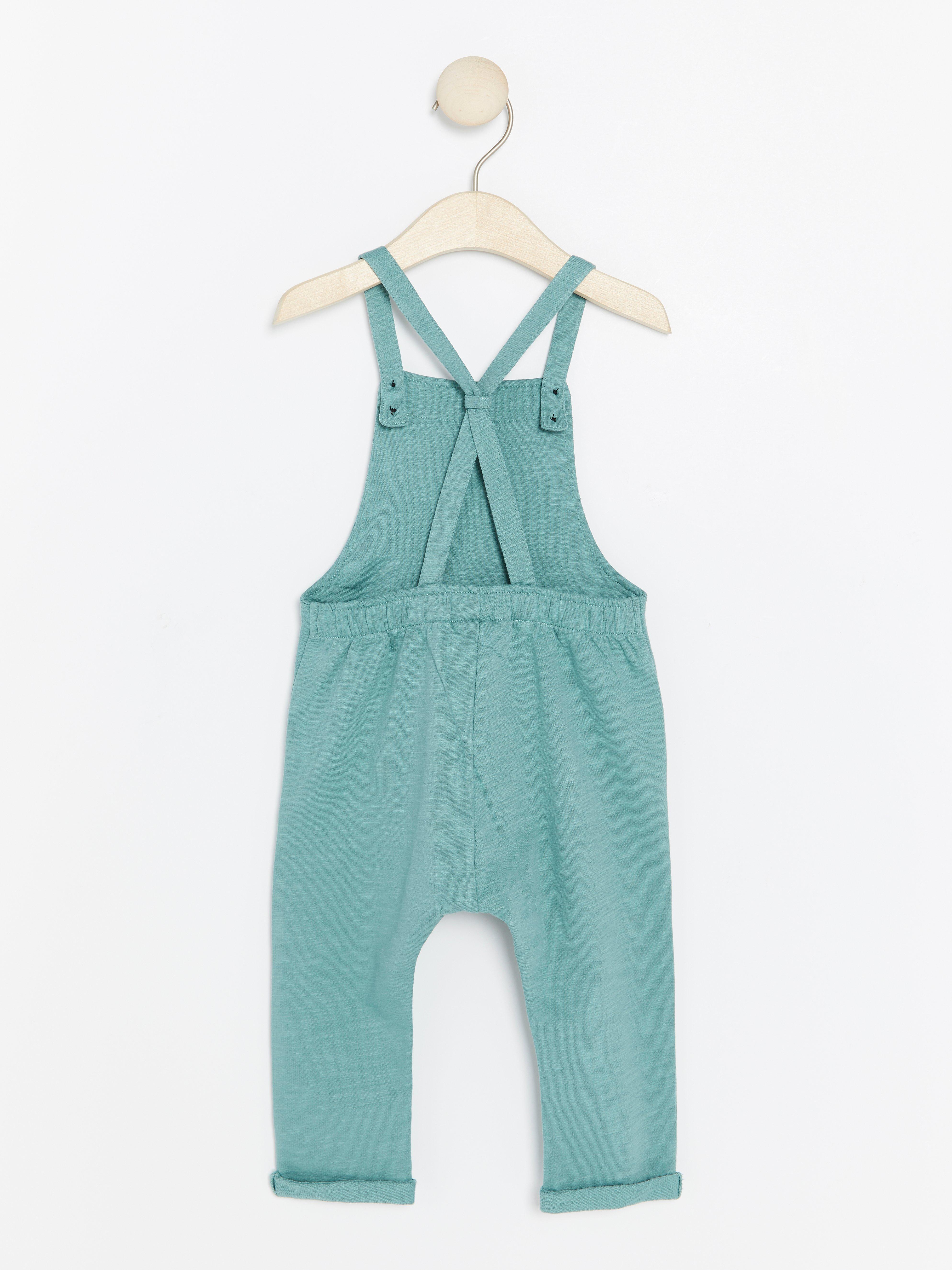 Bib Trousers - Kids Wear - Turquoise